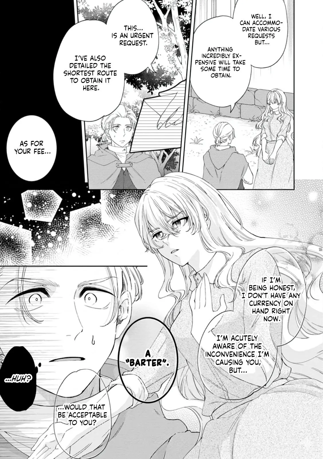 Akuyaku Reijo no Nariagari Ringoku de Hoseki no Seijo to Yobareru Made Chapter 6 page 19