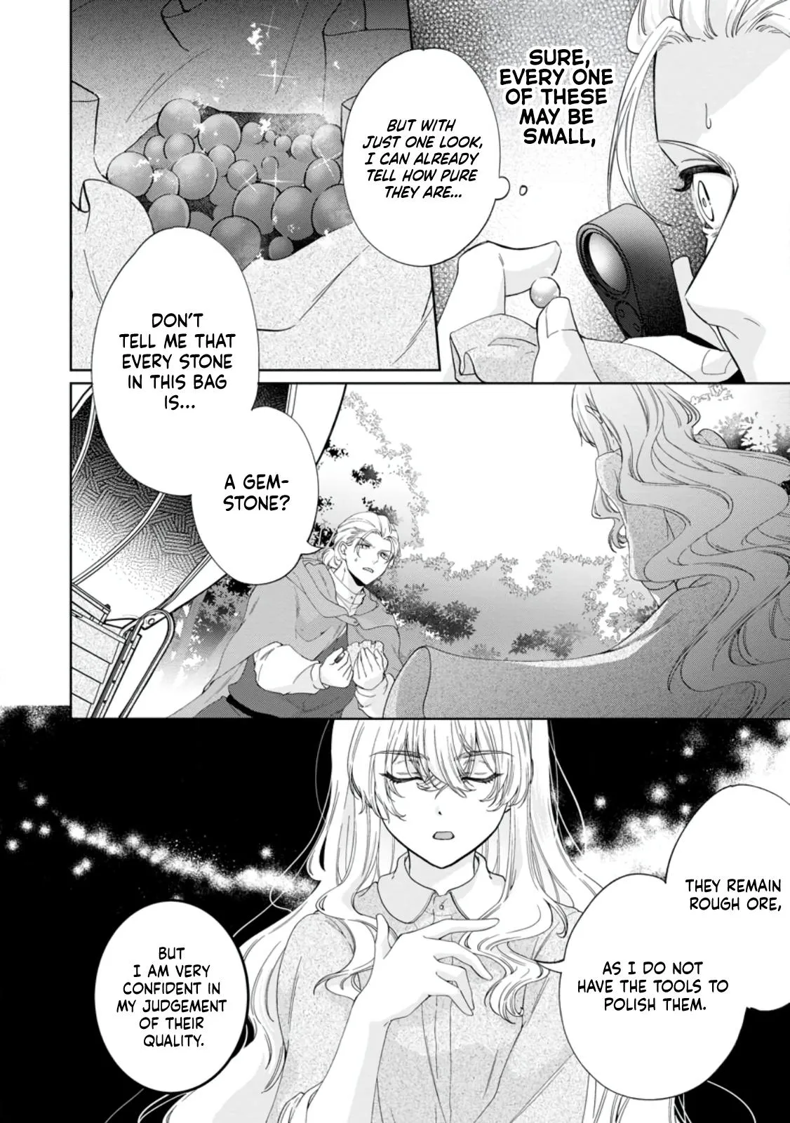 Akuyaku Reijo no Nariagari Ringoku de Hoseki no Seijo to Yobareru Made Chapter 6 page 24