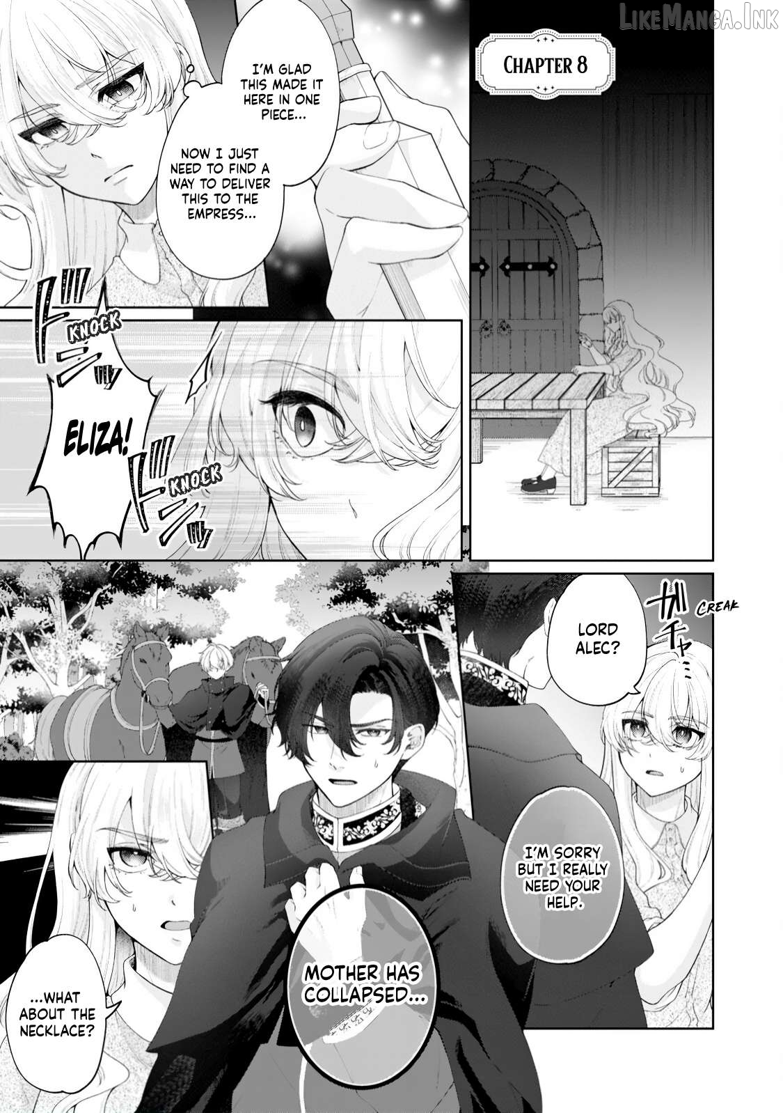 Akuyaku Reijo no Nariagari Ringoku de Hoseki no Seijo to Yobareru Made Chapter 8 page 1