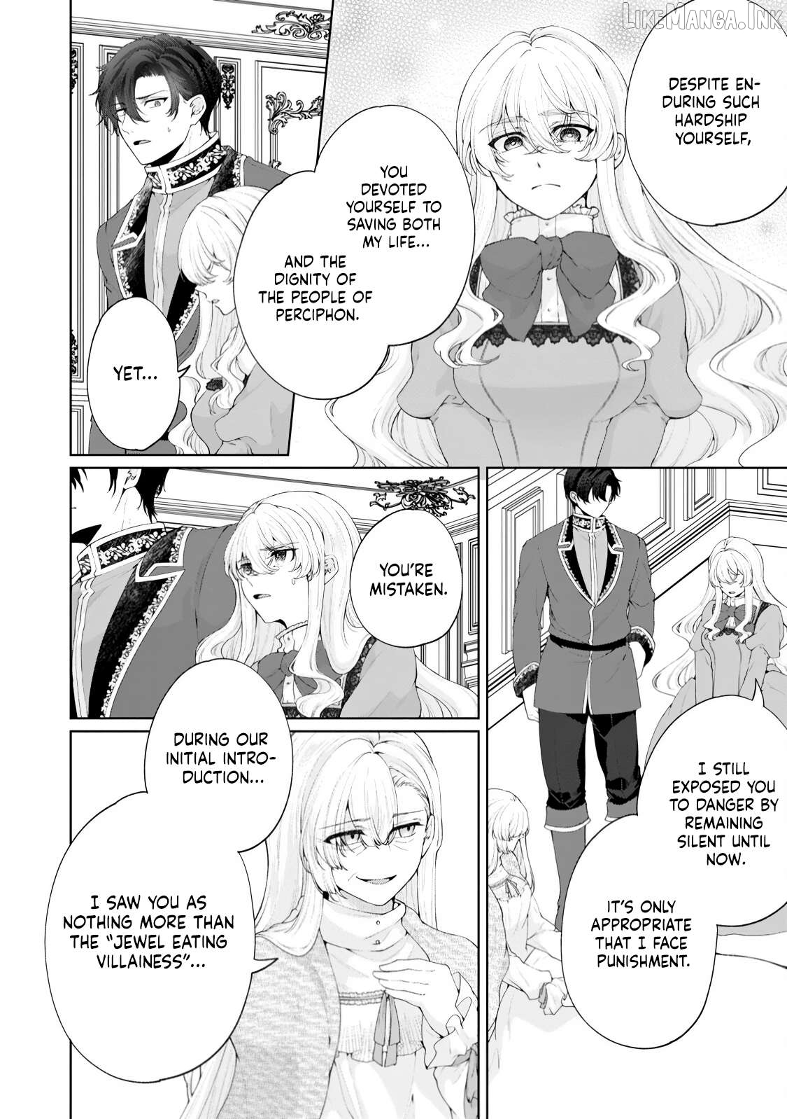 Akuyaku Reijo no Nariagari Ringoku de Hoseki no Seijo to Yobareru Made Chapter 8 page 18