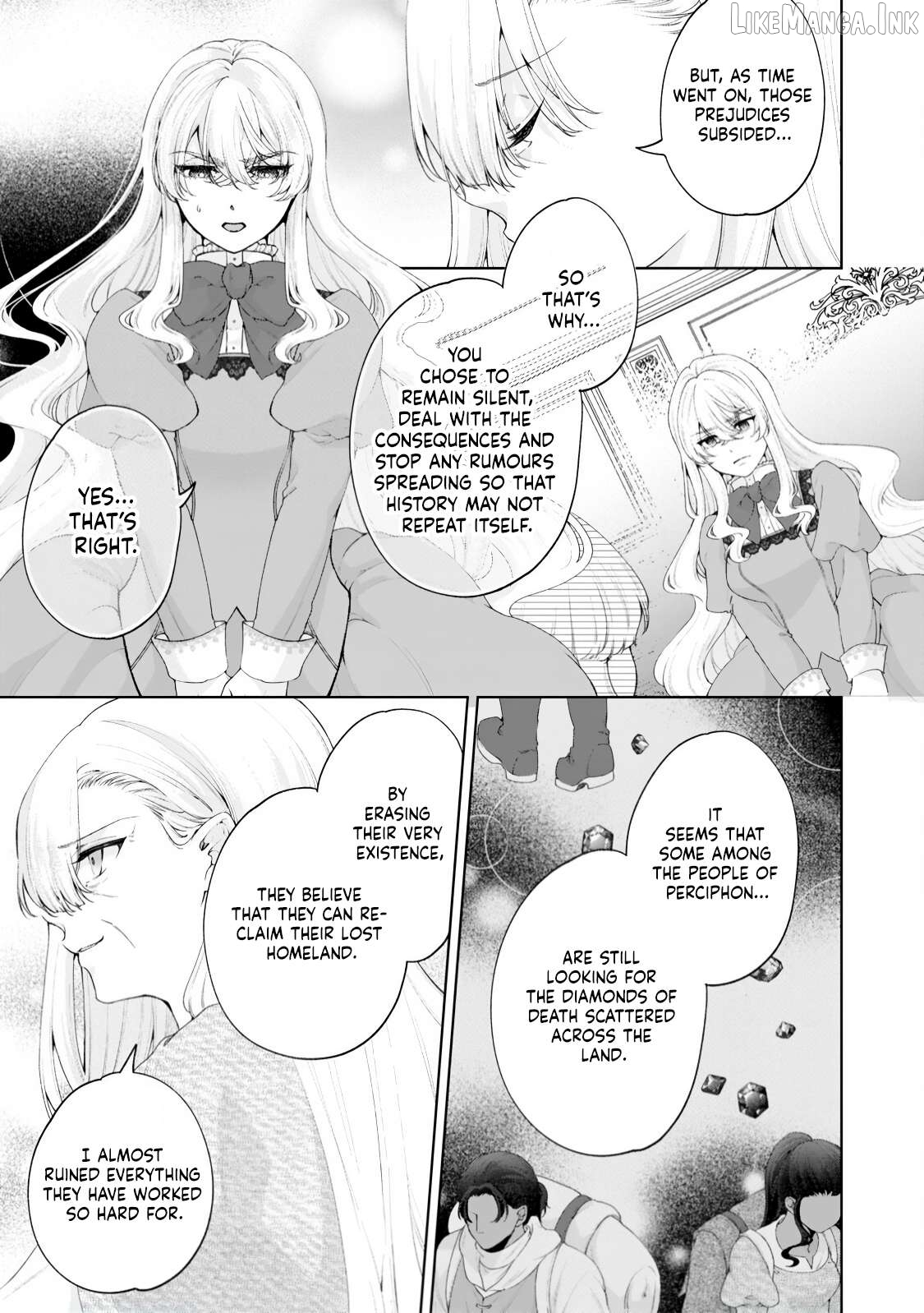 Akuyaku Reijo no Nariagari Ringoku de Hoseki no Seijo to Yobareru Made Chapter 8 page 17