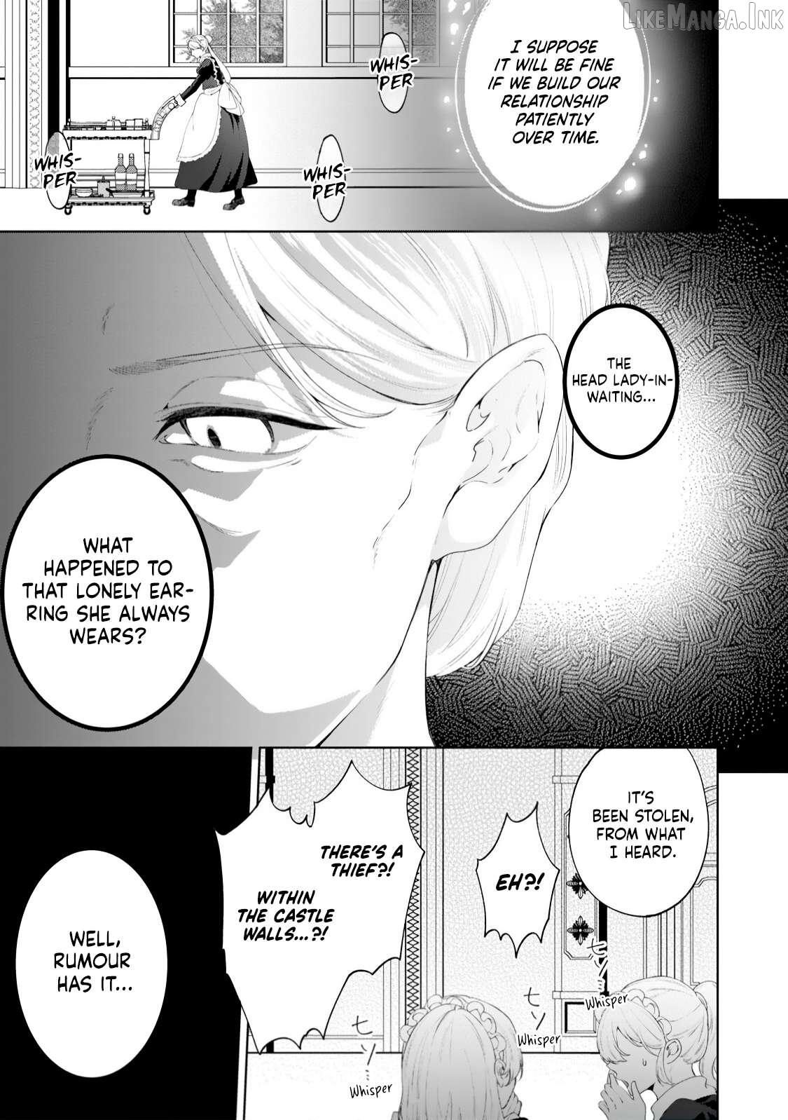 Akuyaku Reijo no Nariagari Ringoku de Hoseki no Seijo to Yobareru Made Chapter 9 page 21
