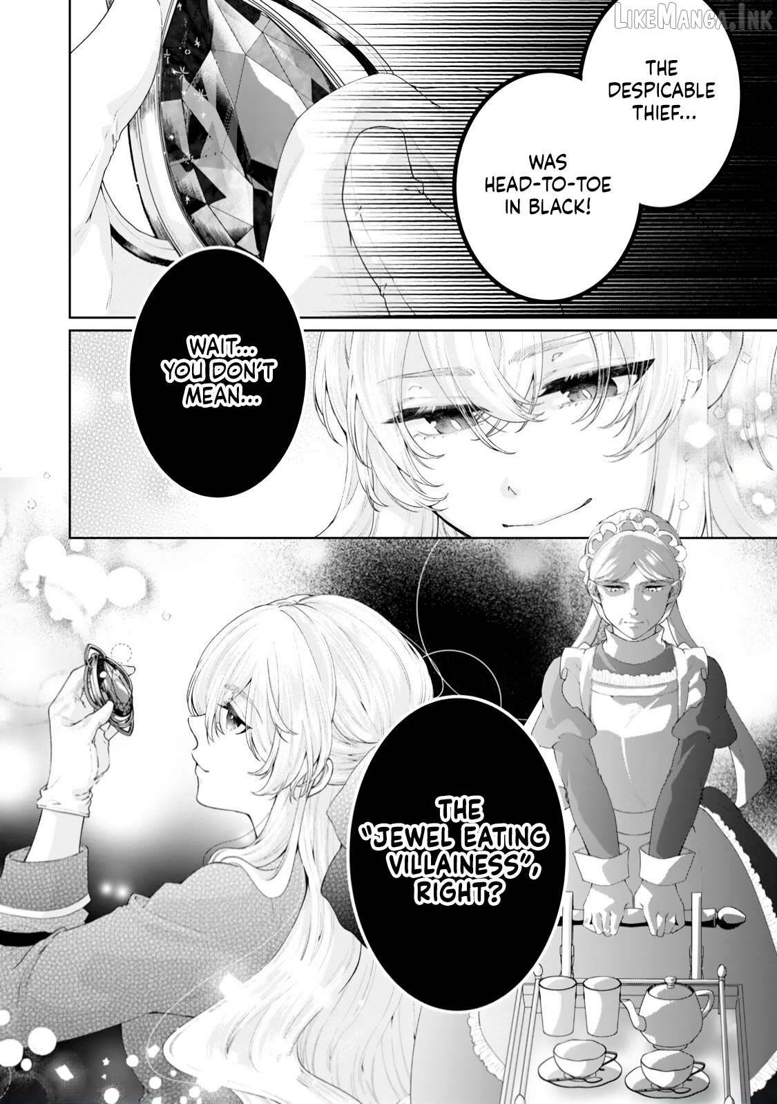 Akuyaku Reijo no Nariagari Ringoku de Hoseki no Seijo to Yobareru Made Chapter 9 page 22