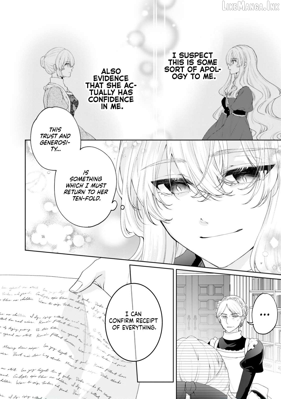 Akuyaku Reijo no Nariagari Ringoku de Hoseki no Seijo to Yobareru Made Chapter 9 page 12
