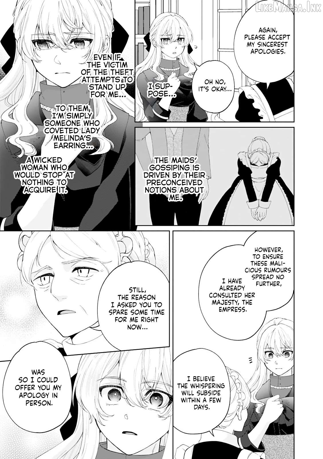 Akuyaku Reijo no Nariagari Ringoku de Hoseki no Seijo to Yobareru Made Chapter 10 page 5