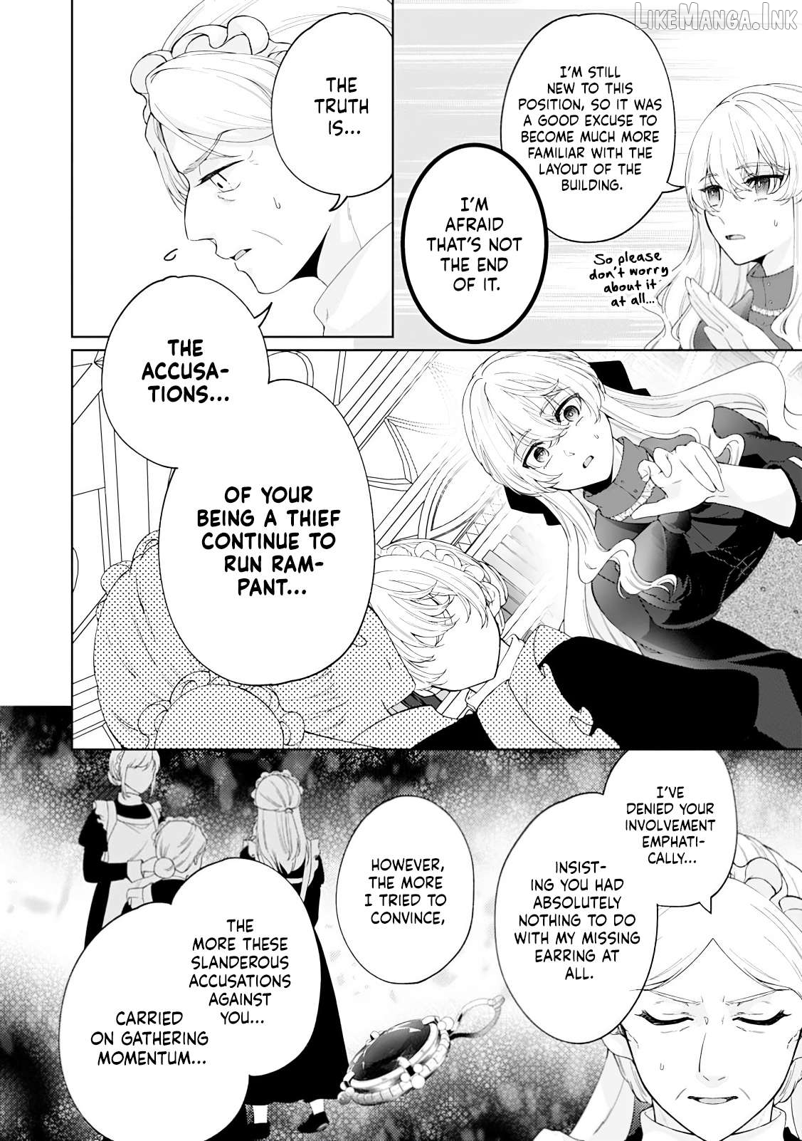 Akuyaku Reijo no Nariagari Ringoku de Hoseki no Seijo to Yobareru Made Chapter 10 page 4