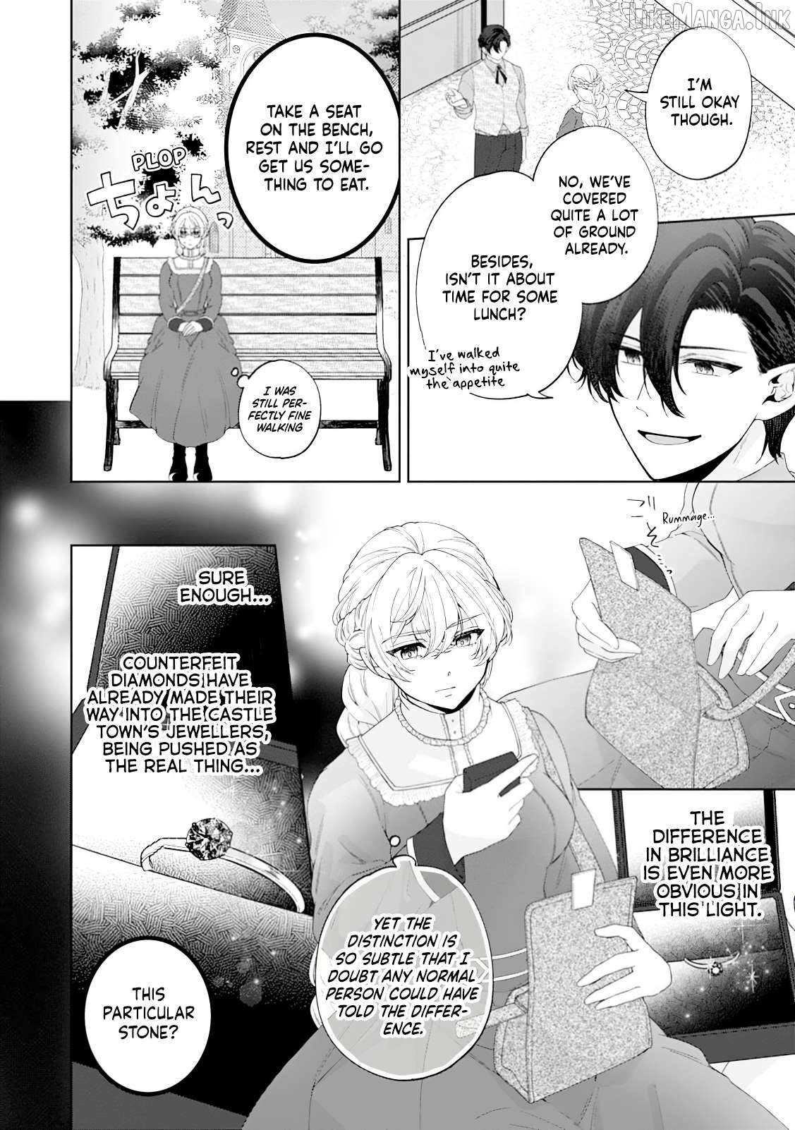 Akuyaku Reijo no Nariagari Ringoku de Hoseki no Seijo to Yobareru Made Chapter 10 page 22