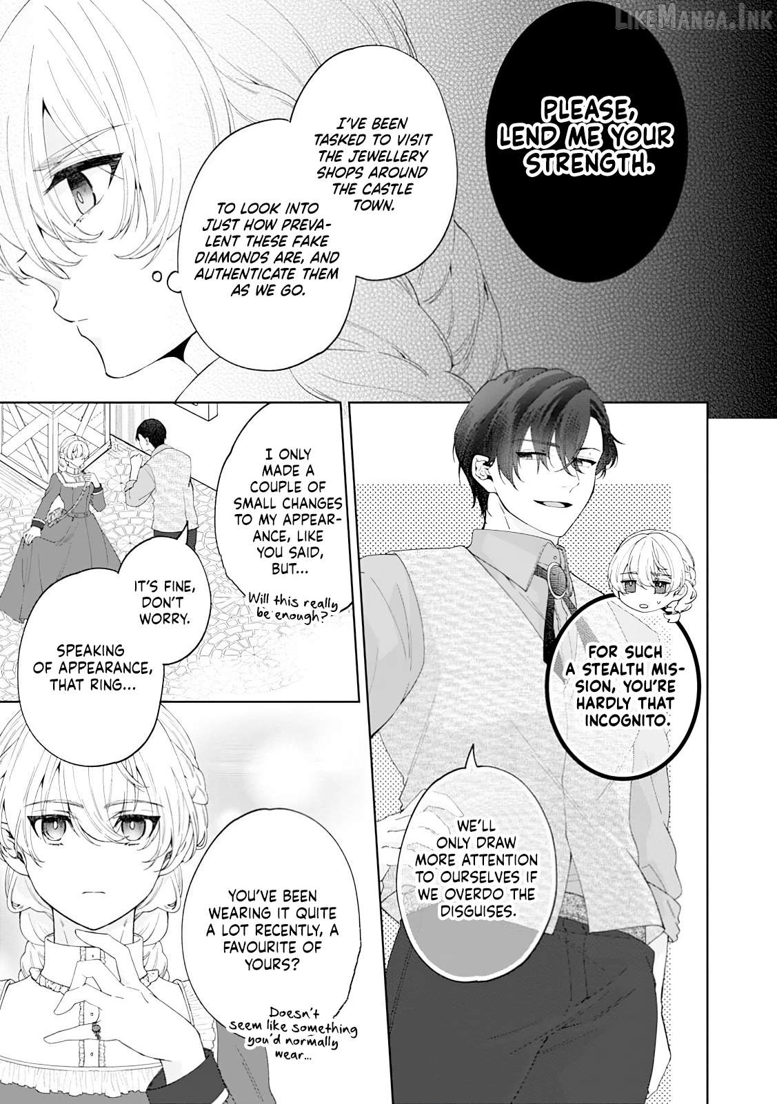 Akuyaku Reijo no Nariagari Ringoku de Hoseki no Seijo to Yobareru Made Chapter 10 page 17