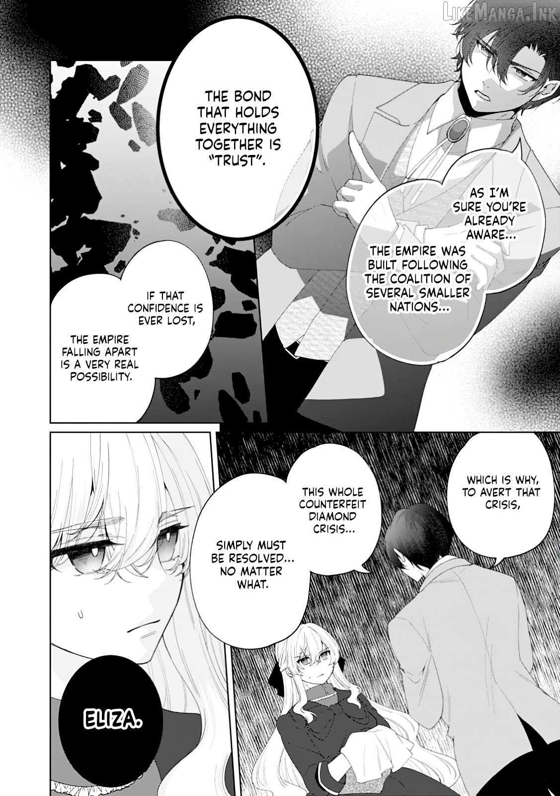 Akuyaku Reijo no Nariagari Ringoku de Hoseki no Seijo to Yobareru Made Chapter 10 page 16