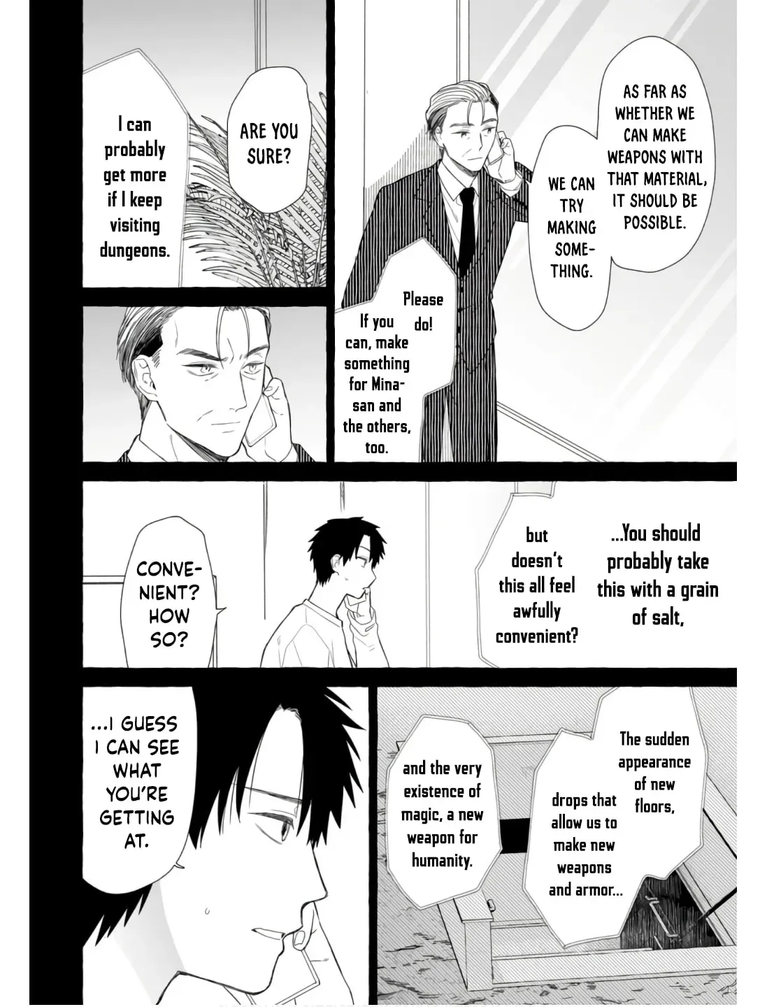 Dungeon no Aru Sekai de Kashikoku Sukoyaka ni Ikiru Houhou Chapter 25 page 13