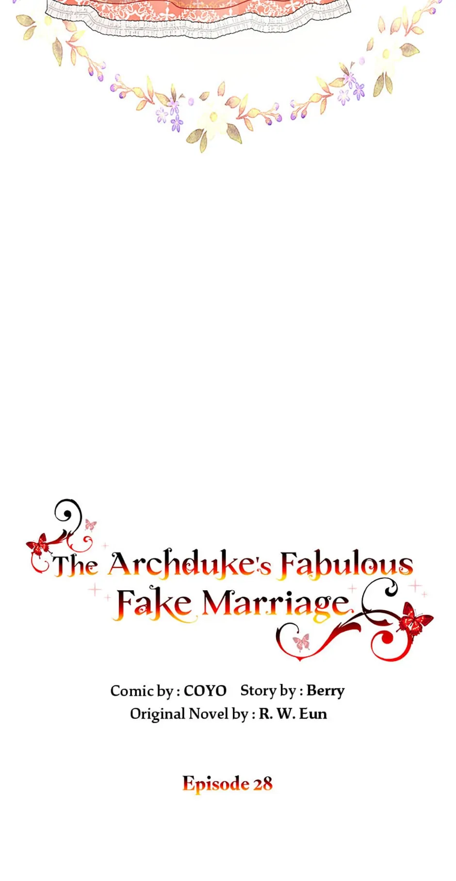 The Archduke's Fabulous Fake Marriage Chapter 28 page 40