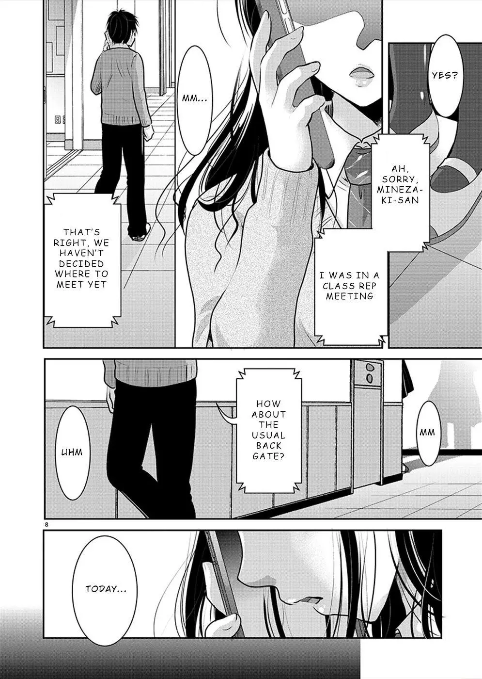 Takane no Hana wa Midaresaki Chapter 28 page 8