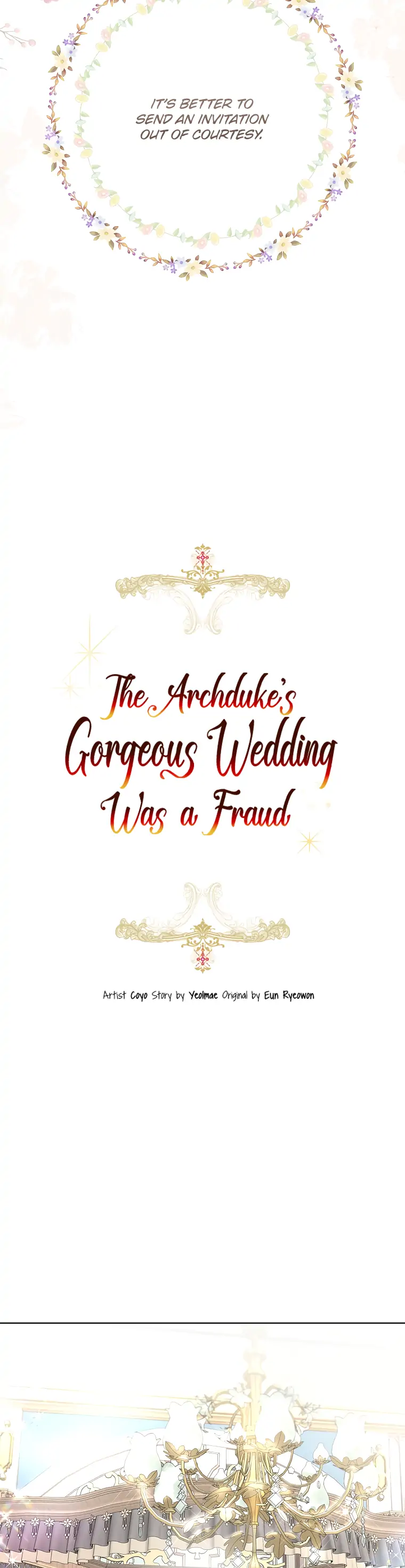 The Archduke's Gorgeous Wedding Was a Fraud Chapter 30 page 3