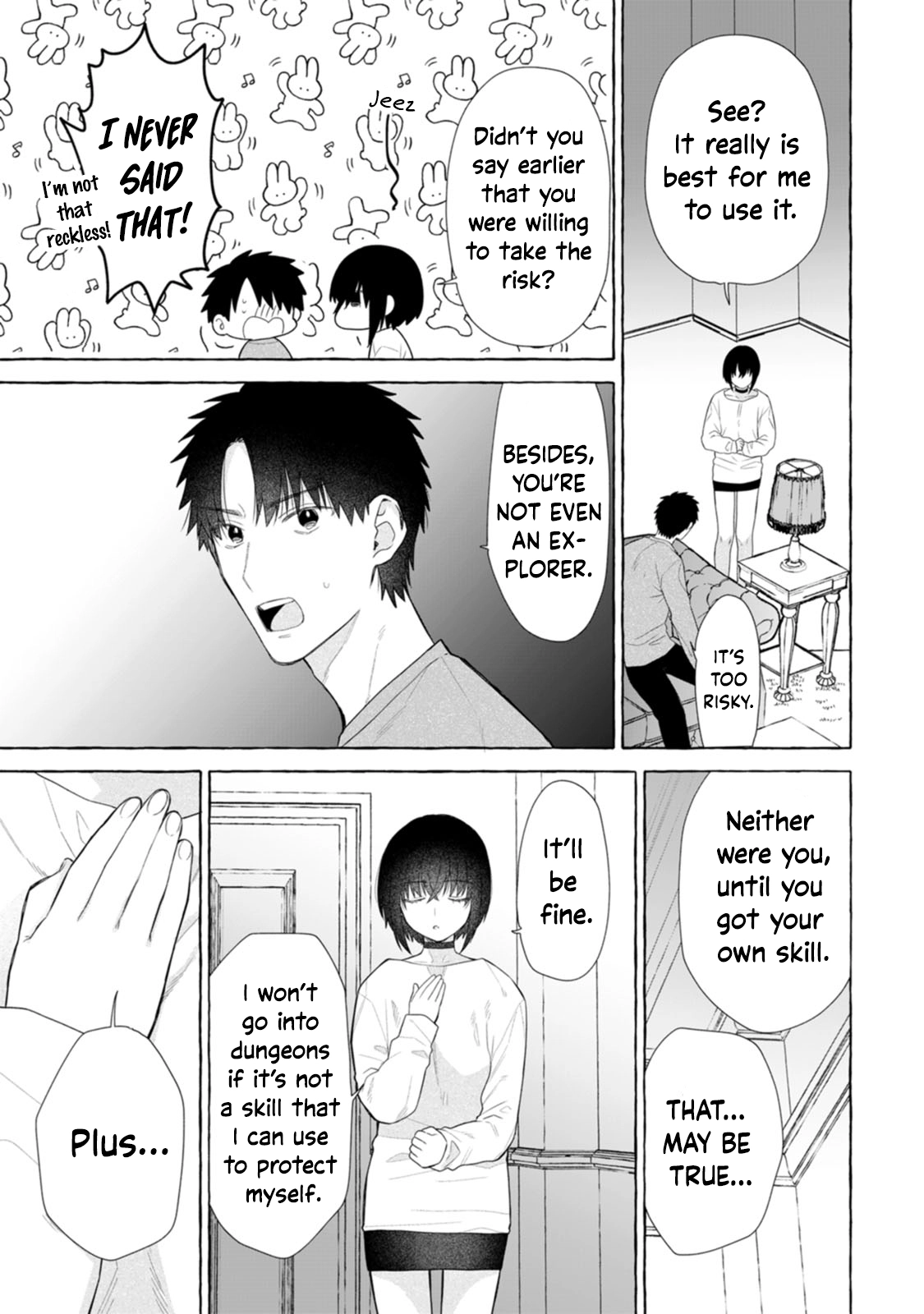 Dungeon no Aru Sekai de Kashikoku Sukoyaka ni Ikiru Houhou Chapter 29 page 4