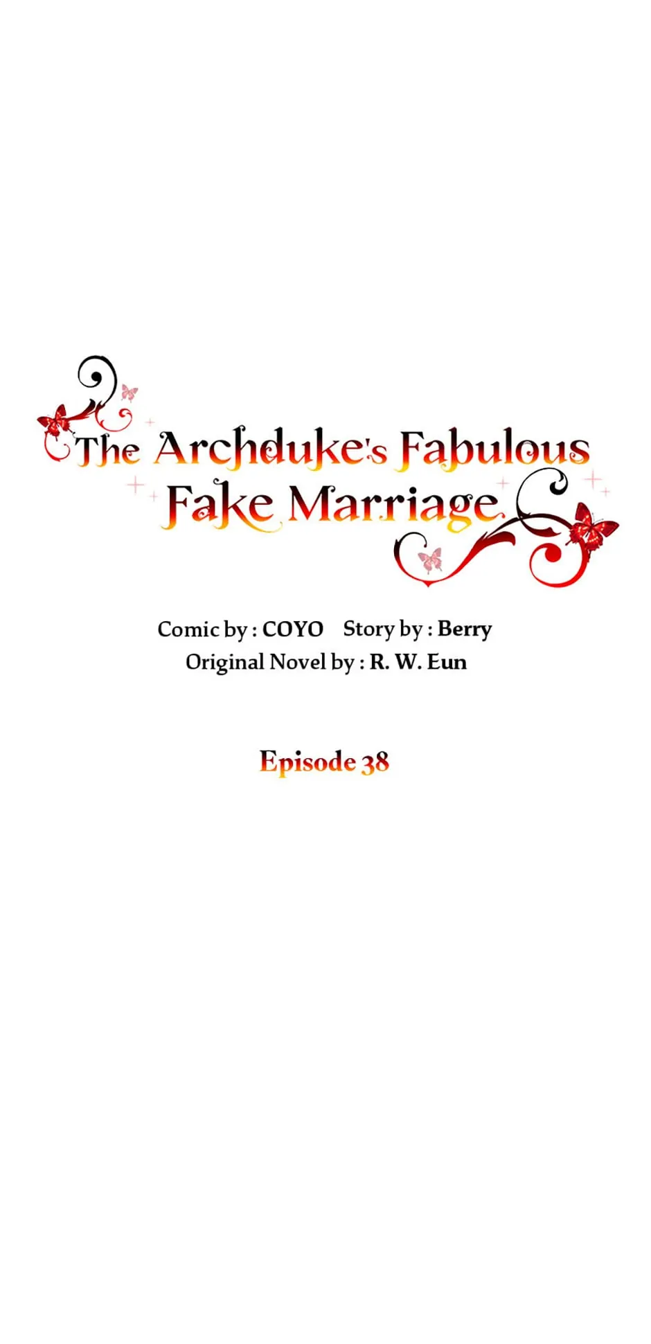 The Archduke's Fabulous Fake Marriage Chapter 38 page 35