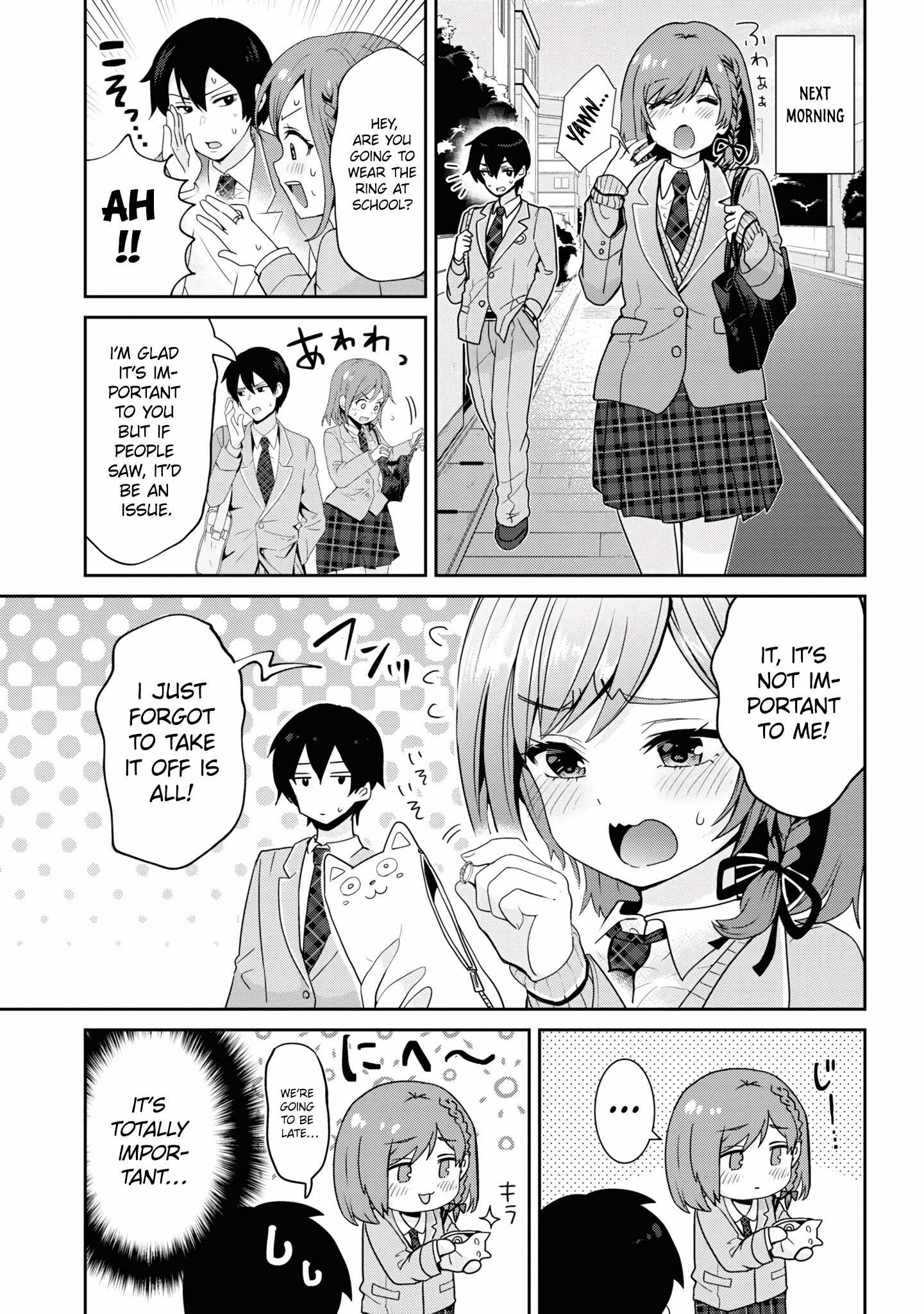 Class no Daikirai na Joshi to Kekkon Suru Koto ni Natta Chapter 23.1 page 11