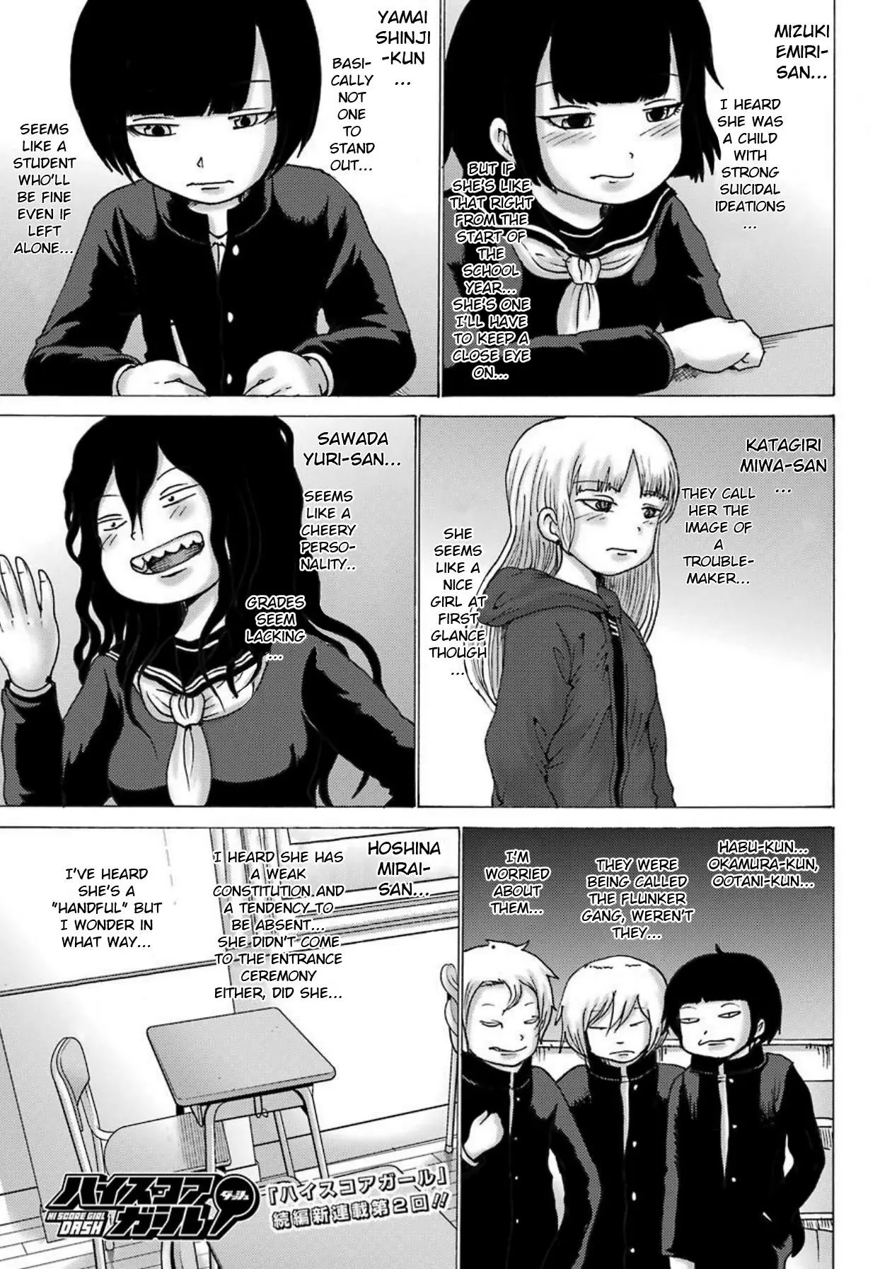 High Score Girl DASH Chapter 2 page 2