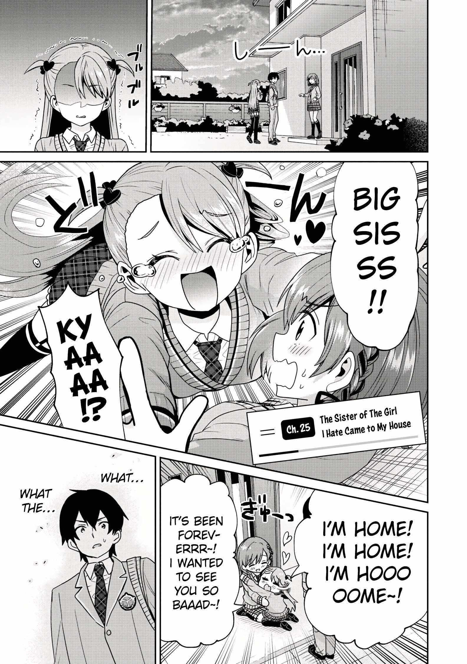 Class no Daikirai na Joshi to Kekkon Suru Koto ni Natta Chapter 25.1 page 3