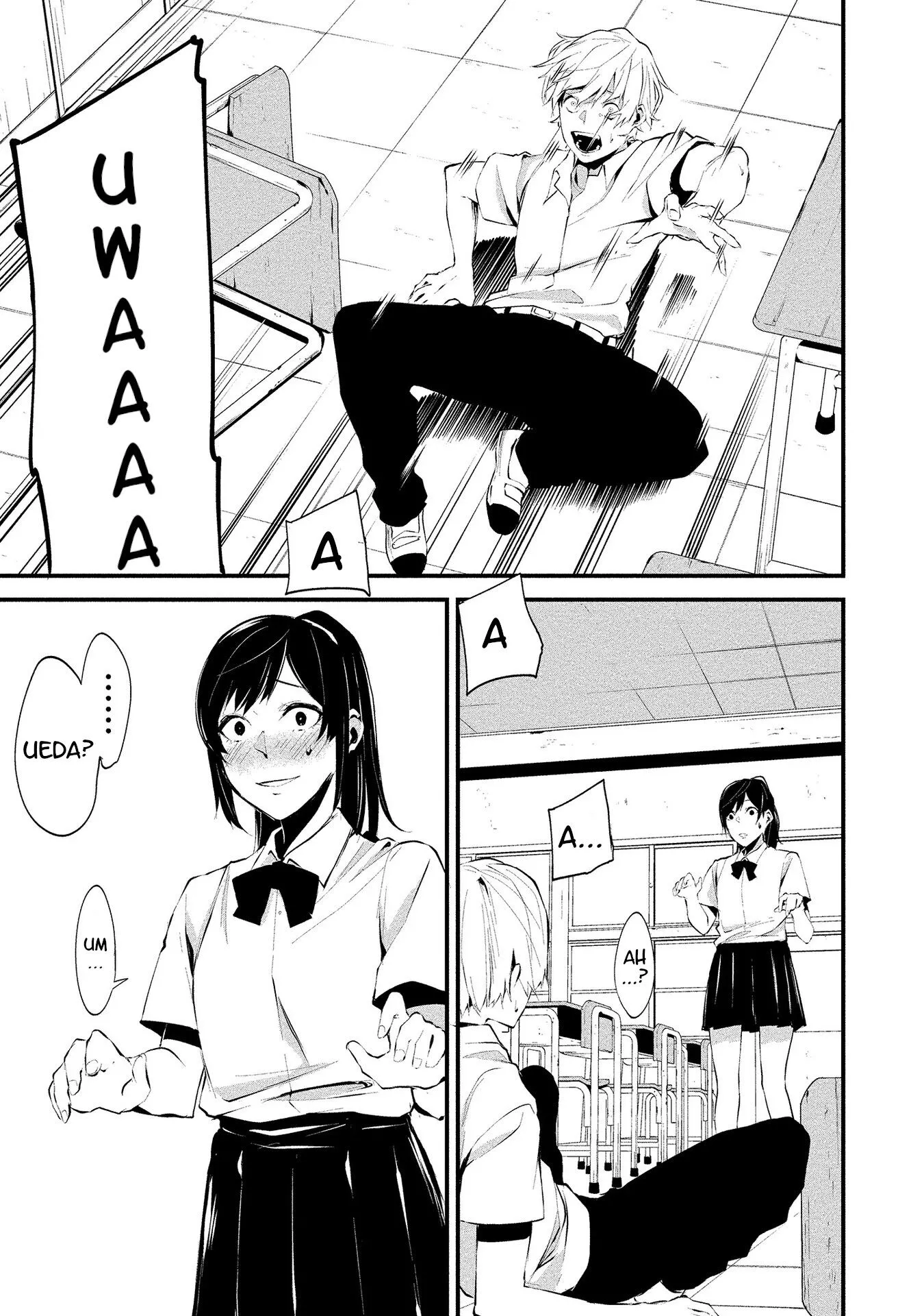 Hachigatsu Kokonoka Boku wa Kimi ni Kuwareru. Chapter 1 page 8