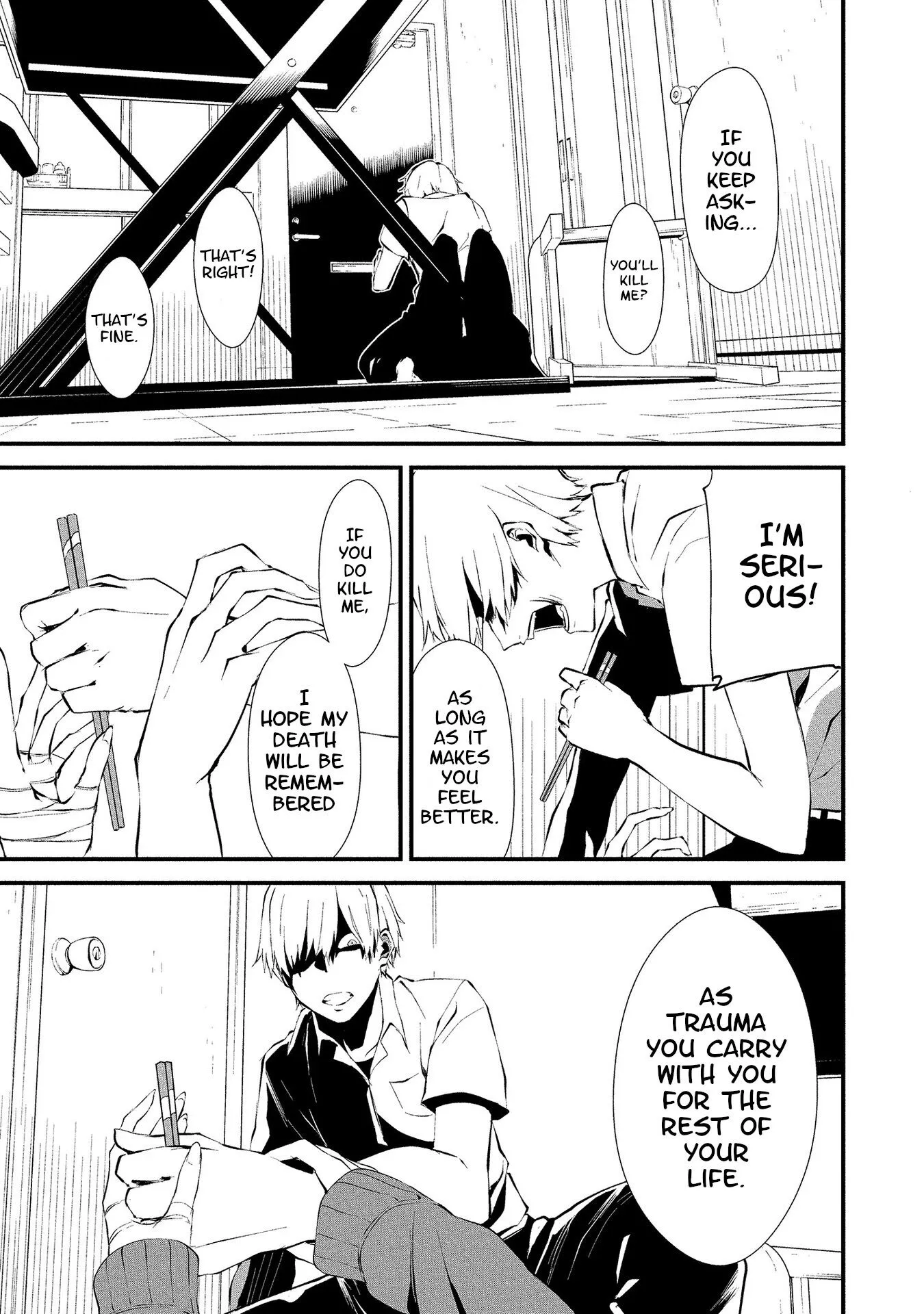 Hachigatsu Kokonoka Boku wa Kimi ni Kuwareru. Chapter 2 page 15