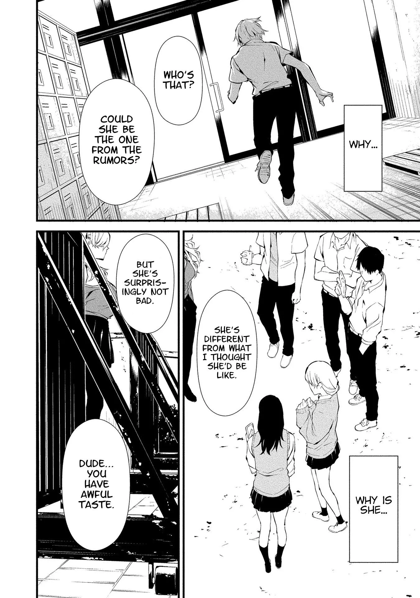 Hachigatsu Kokonoka Boku wa Kimi ni Kuwareru. Chapter 3 page 8