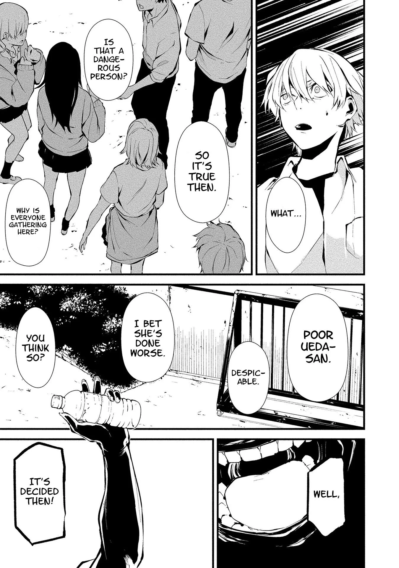 Hachigatsu Kokonoka Boku wa Kimi ni Kuwareru. Chapter 3 page 15