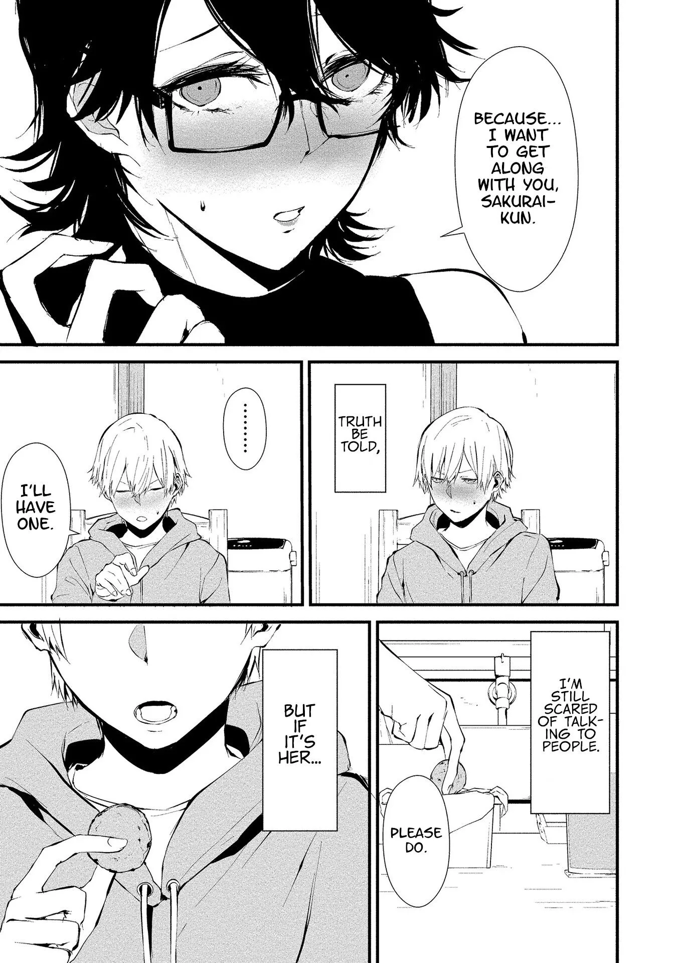 Hachigatsu Kokonoka Boku wa Kimi ni Kuwareru. Chapter 4 page 13