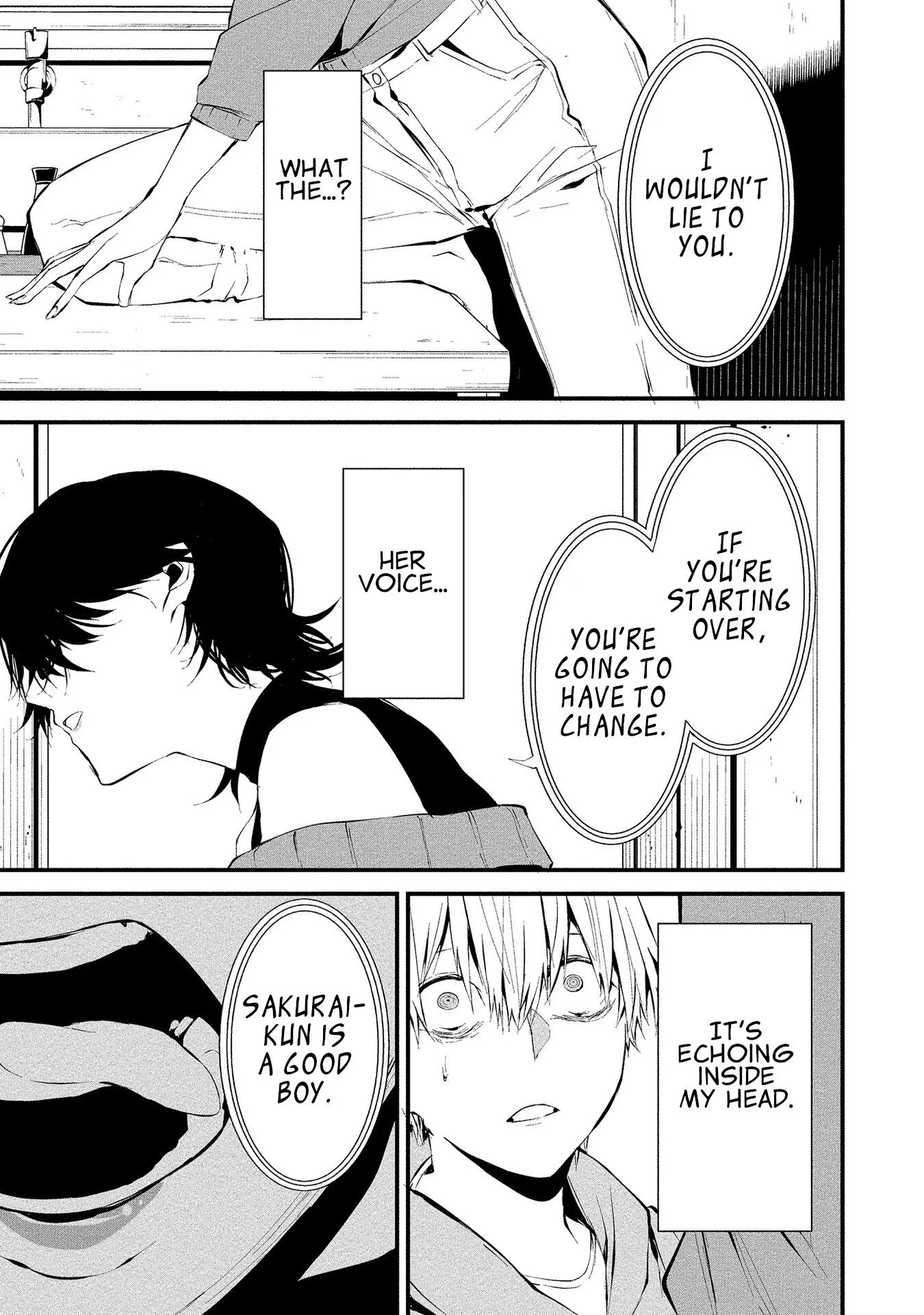 Hachigatsu Kokonoka Boku wa Kimi ni Kuwareru. Chapter 4 page 19