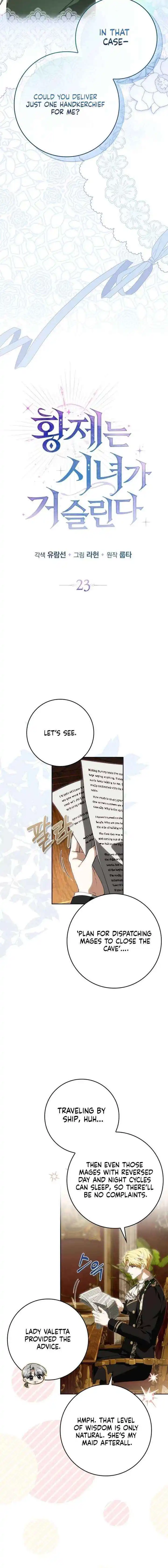 The Emperor Is Annoyed by the Maid Chapter 23 page 9