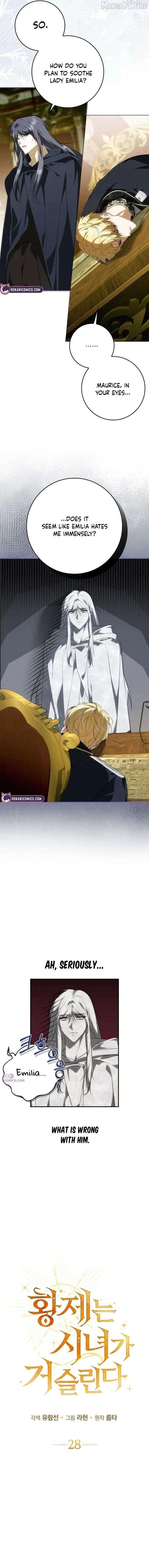 The Emperor Is Annoyed by the Maid Chapter 28 page 7