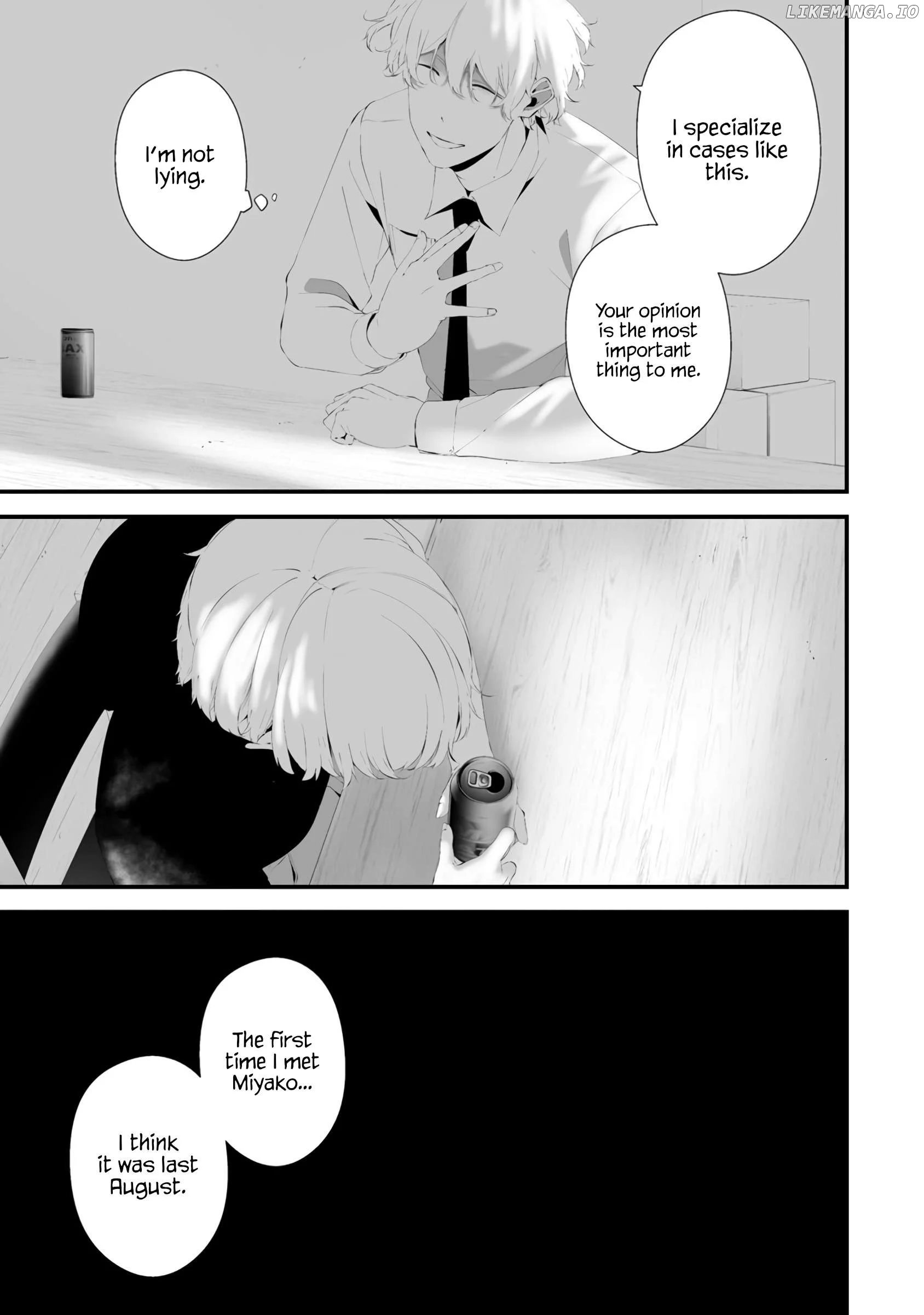 Hachigatsu Kokonoka Boku wa Kimi ni Kuwareru. Chapter 32 page 6