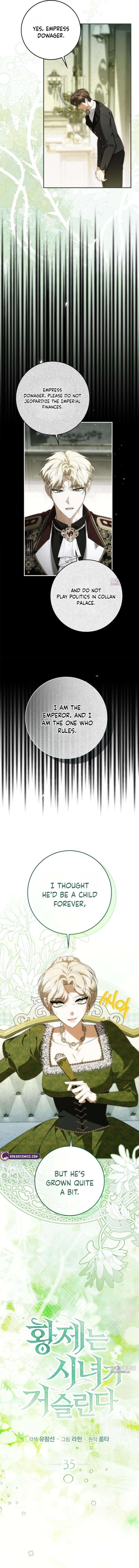 The Emperor Is Annoyed by the Maid Chapter 35 page 9