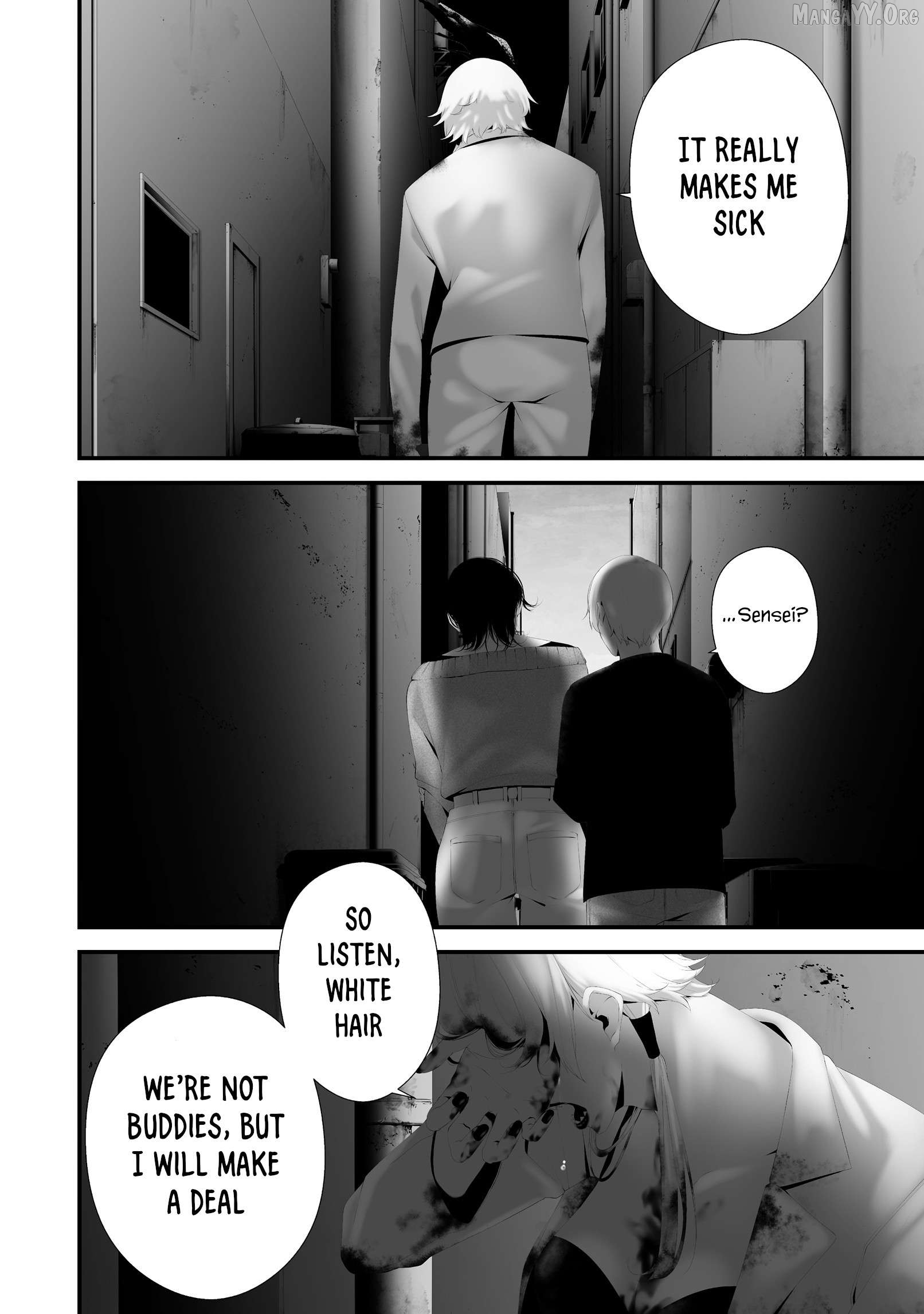 Hachigatsu Kokonoka Boku wa Kimi ni Kuwareru. Chapter 40 page 10