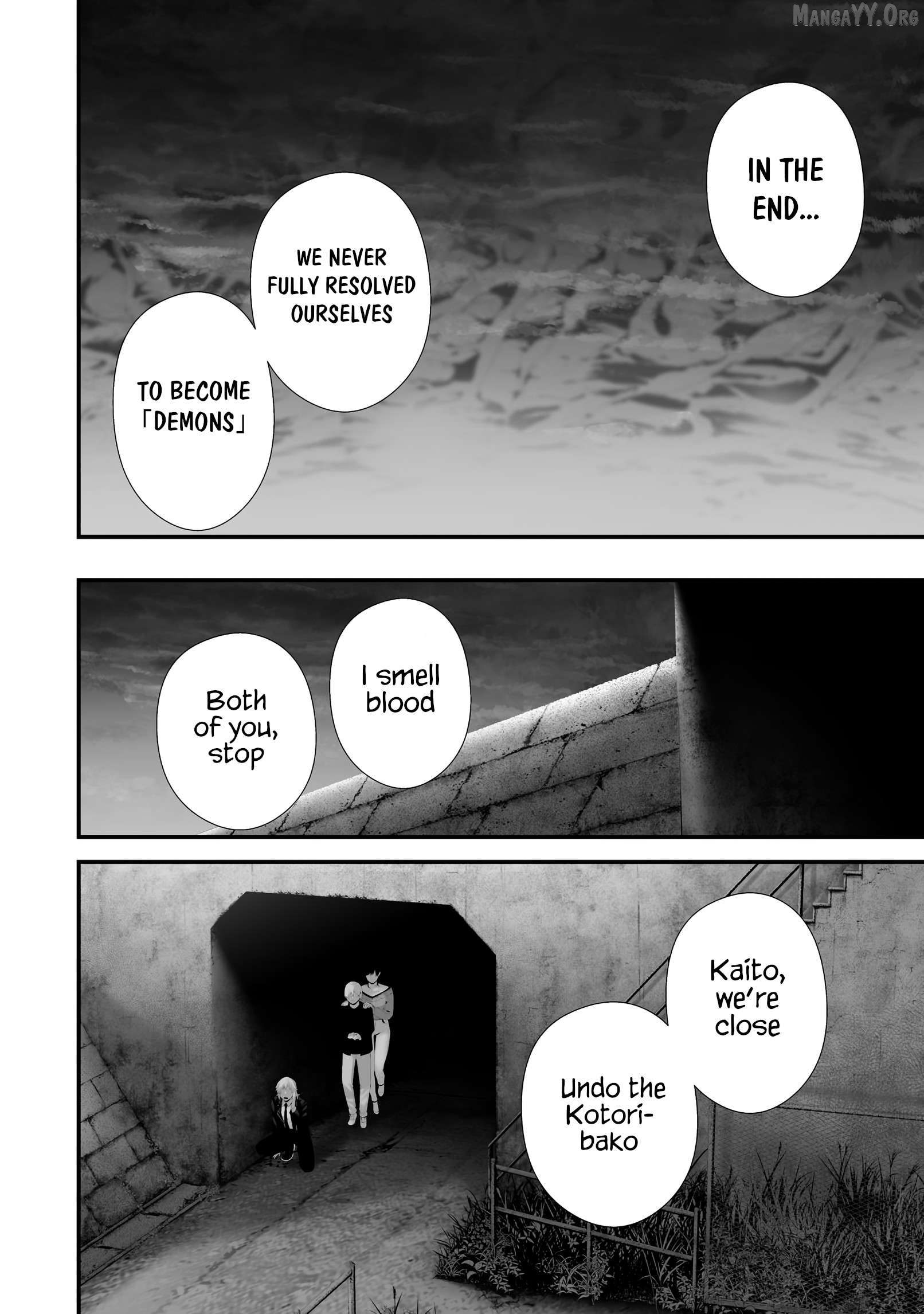 Hachigatsu Kokonoka Boku wa Kimi ni Kuwareru. Chapter 44 page 18