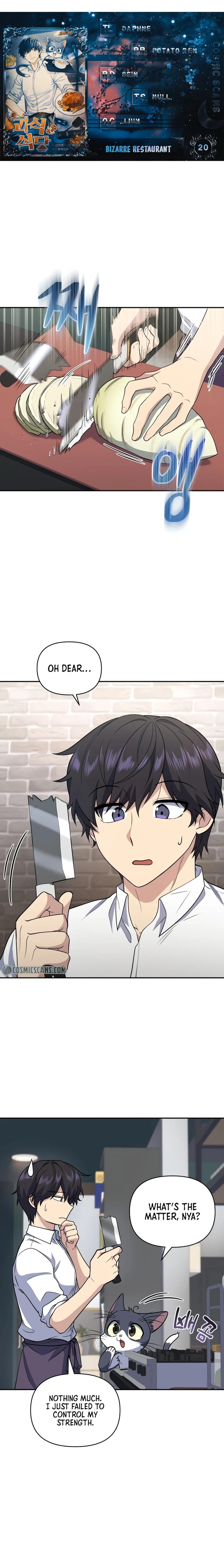 Bizarre restaurant Chapter 20 page 1