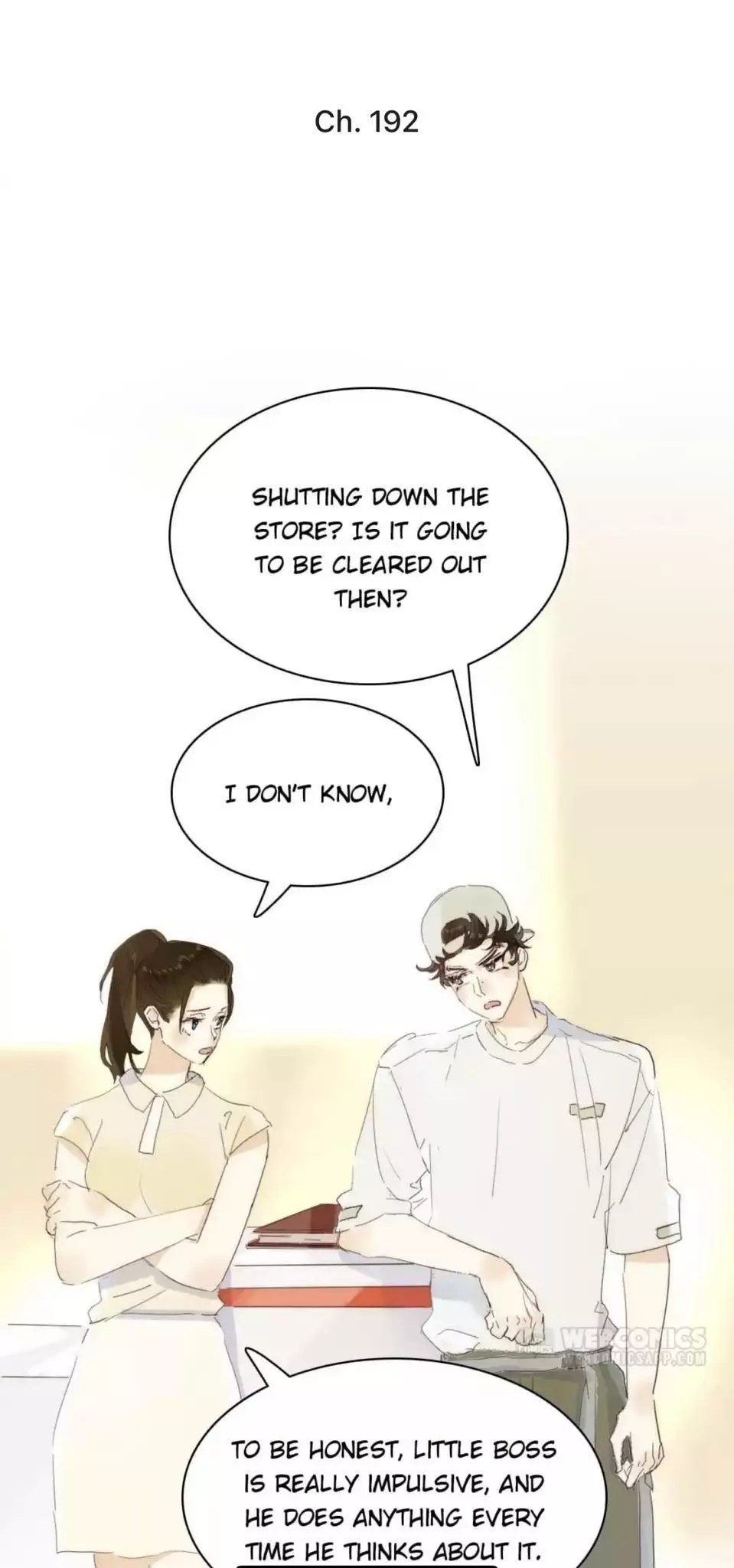 Mens Wear Store and Her Royal Highness Chapter 192 page 1
