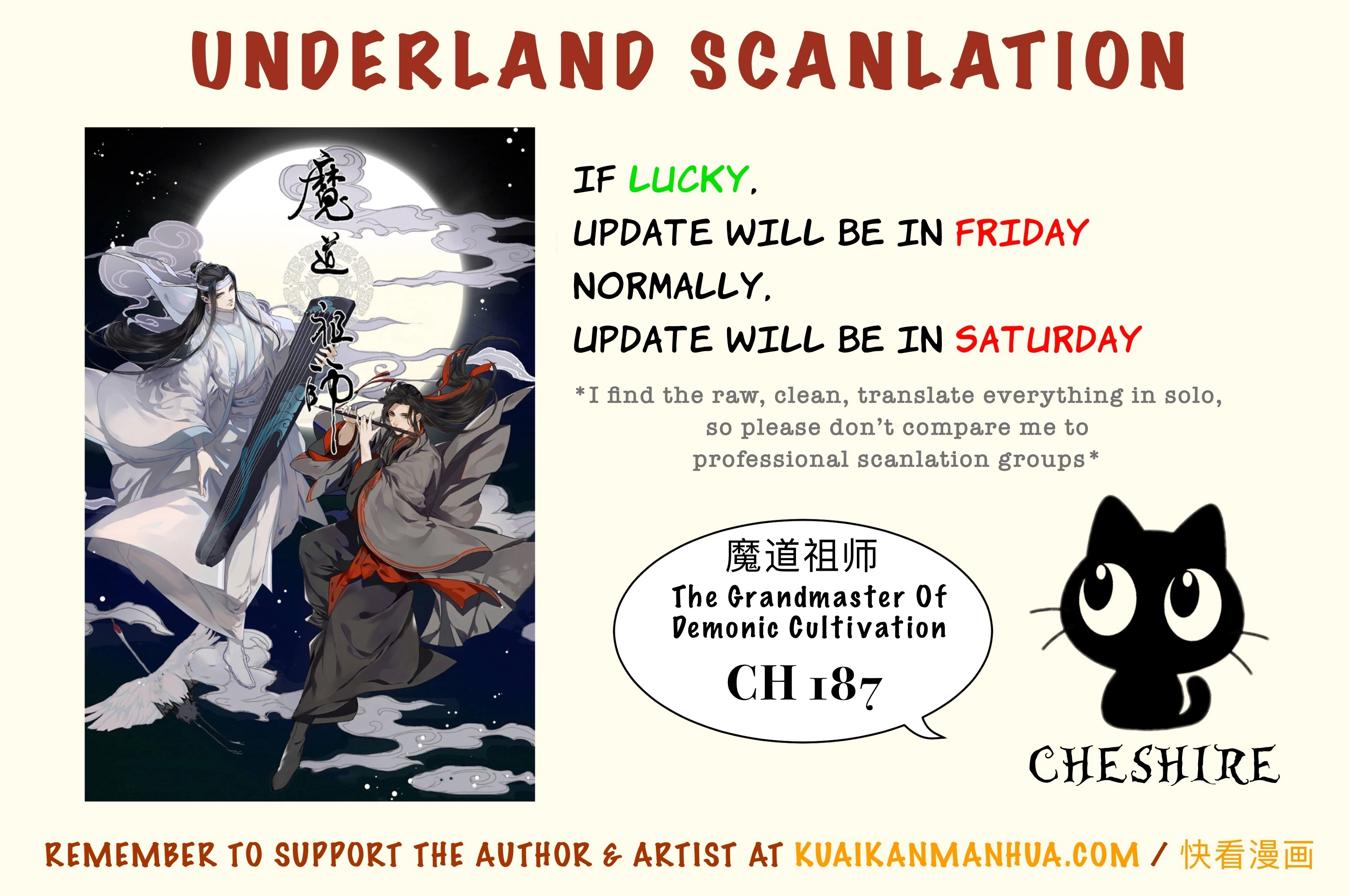 The Grandmaster of Demonic Cultivation Chapter 187.1 page 1