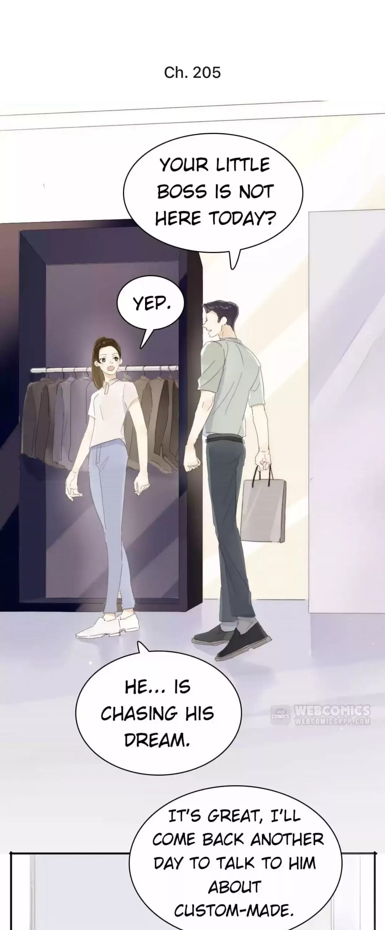 Mens Wear Store and Her Royal Highness Chapter 205 page 1