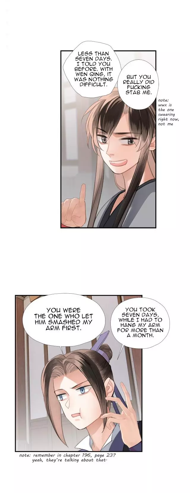 The Grandmaster of Demonic Cultivation Chapter 203.01 page 21