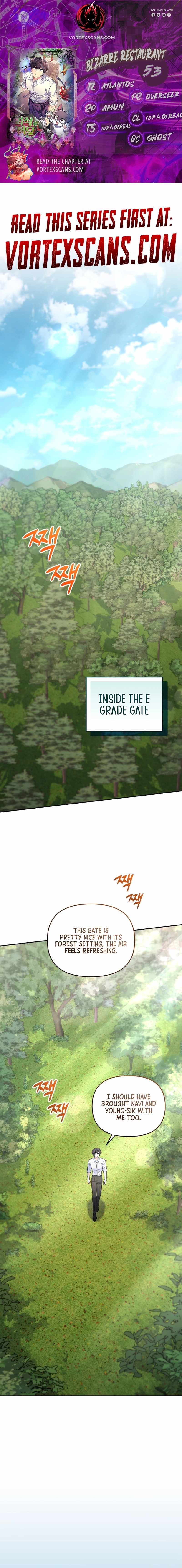 Bizarre restaurant Chapter 53 page 1