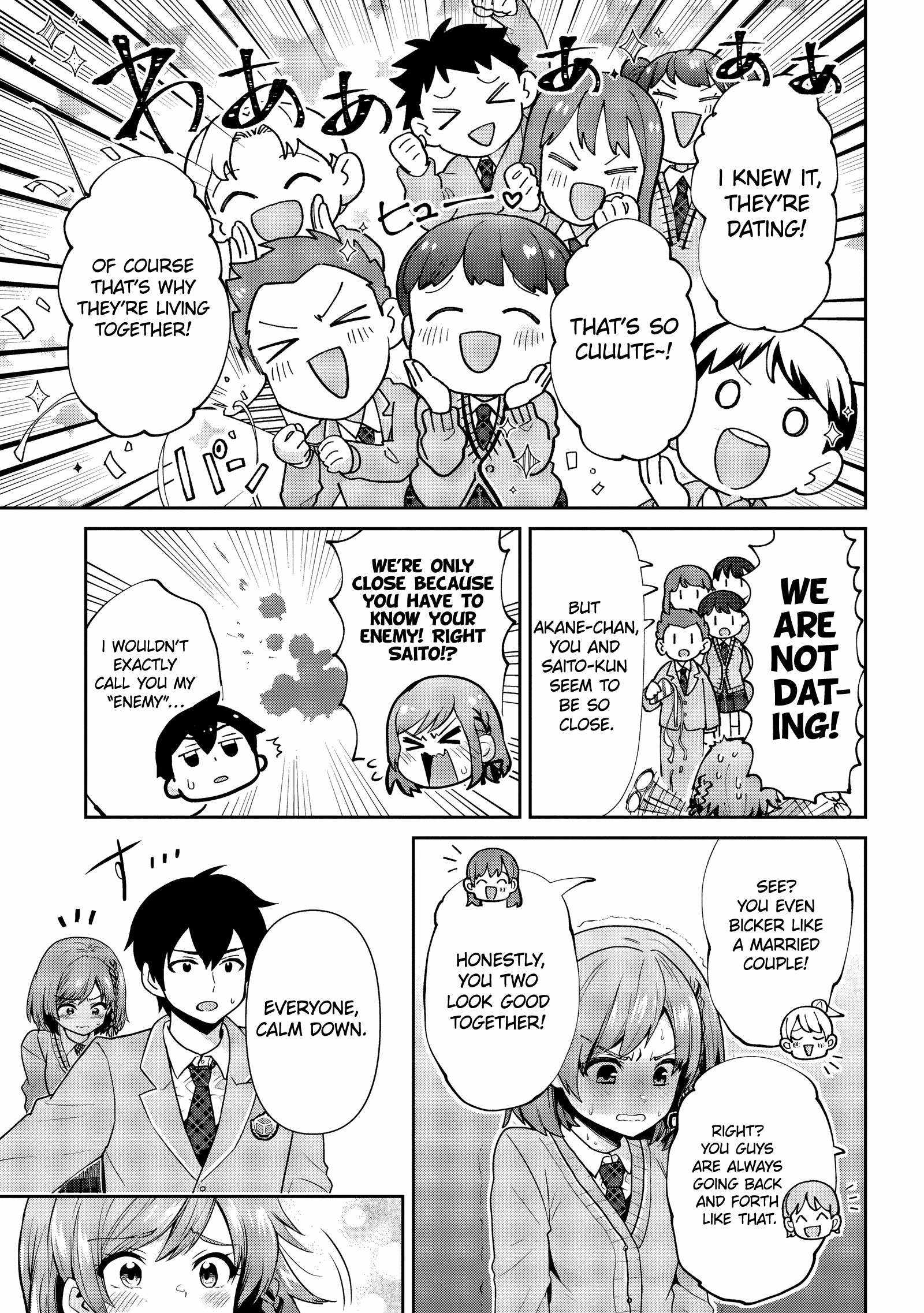 Class no Daikirai na Joshi to Kekkon Suru Koto ni Natta Chapter 30.1 page 7