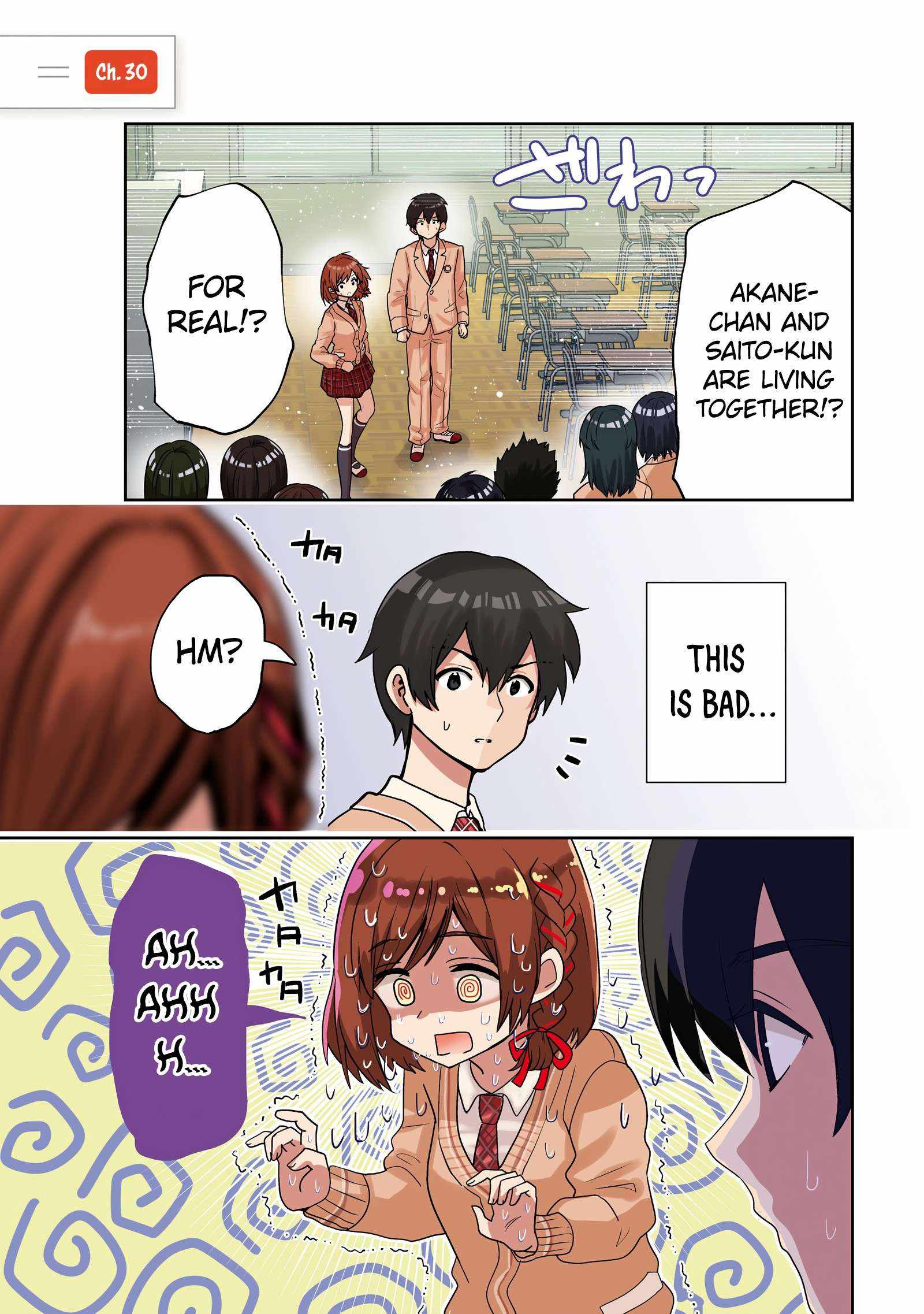 Class no Daikirai na Joshi to Kekkon Suru Koto ni Natta Chapter 30.1 page 3