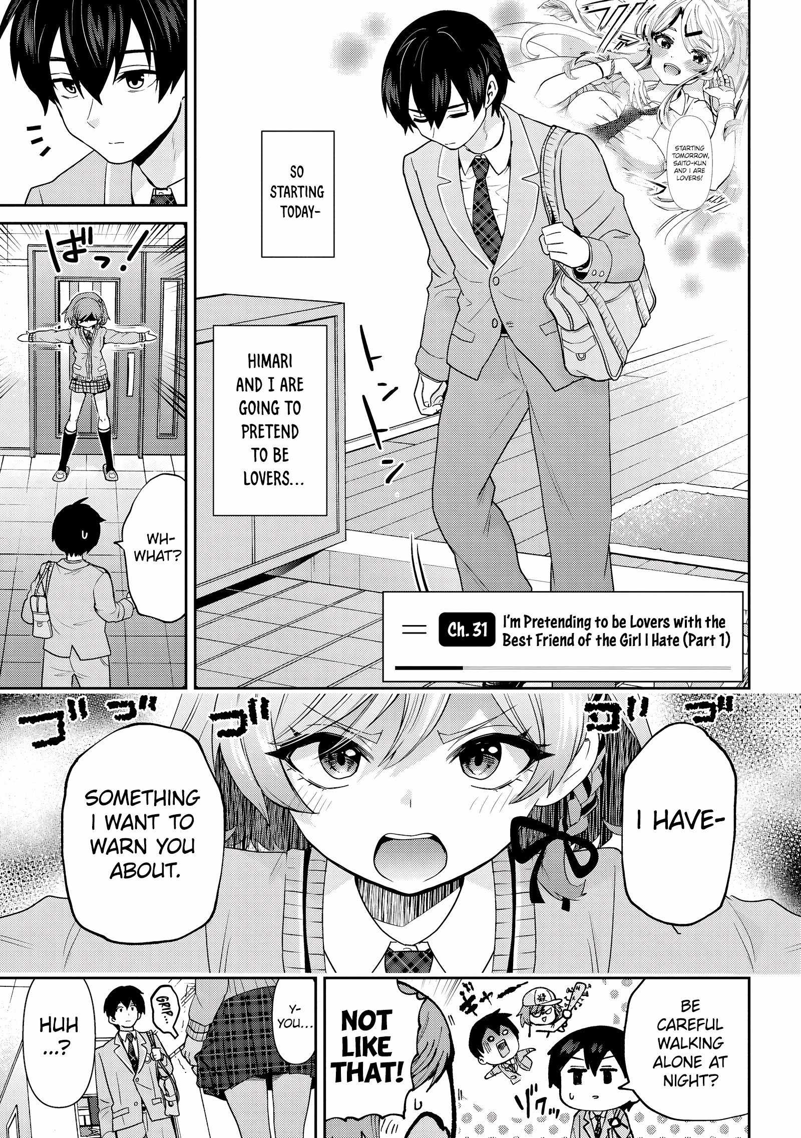 Class no Daikirai na Joshi to Kekkon Suru Koto ni Natta Chapter 31.1 page 3