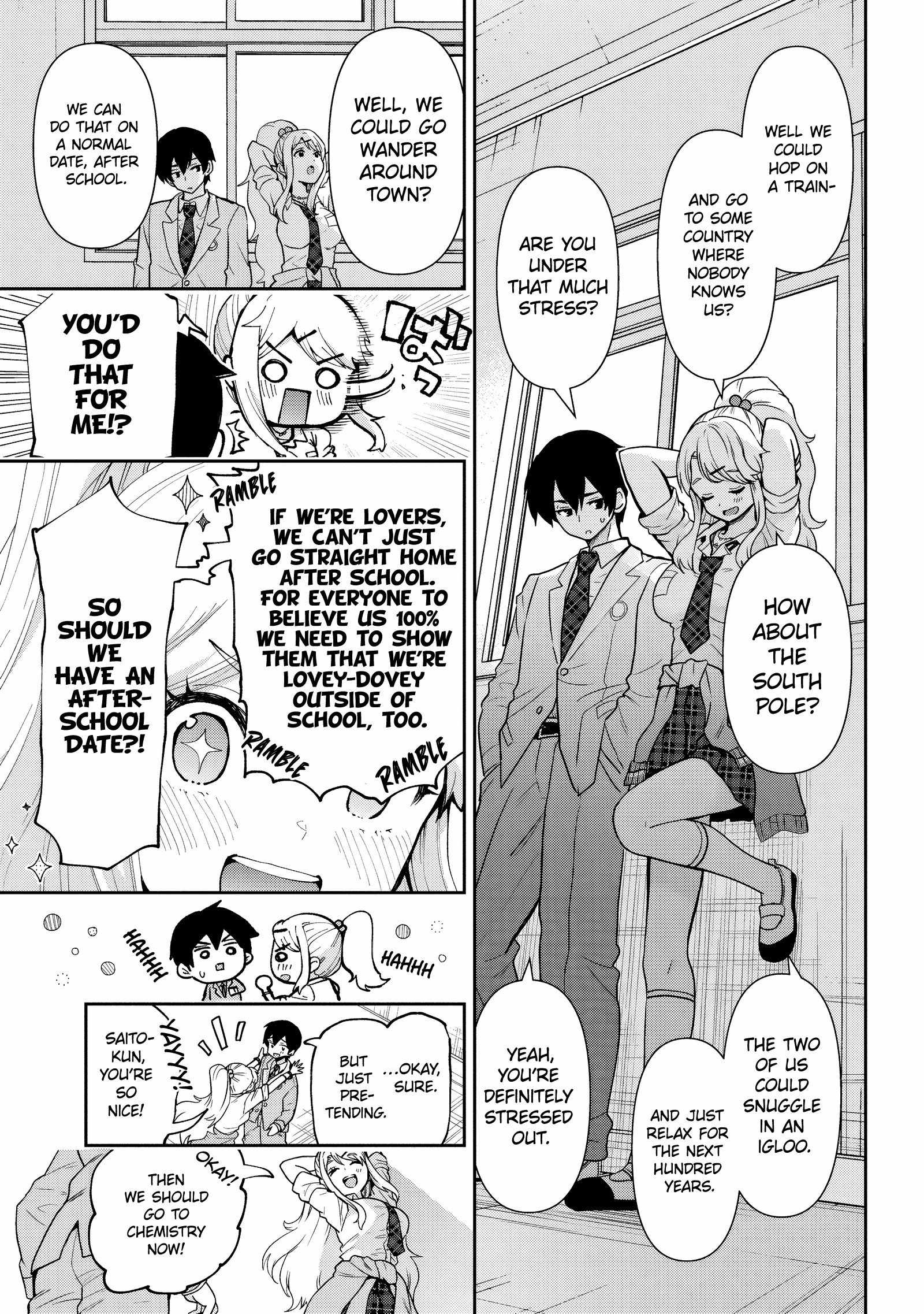 Class no Daikirai na Joshi to Kekkon Suru Koto ni Natta Chapter 31.2 page 10