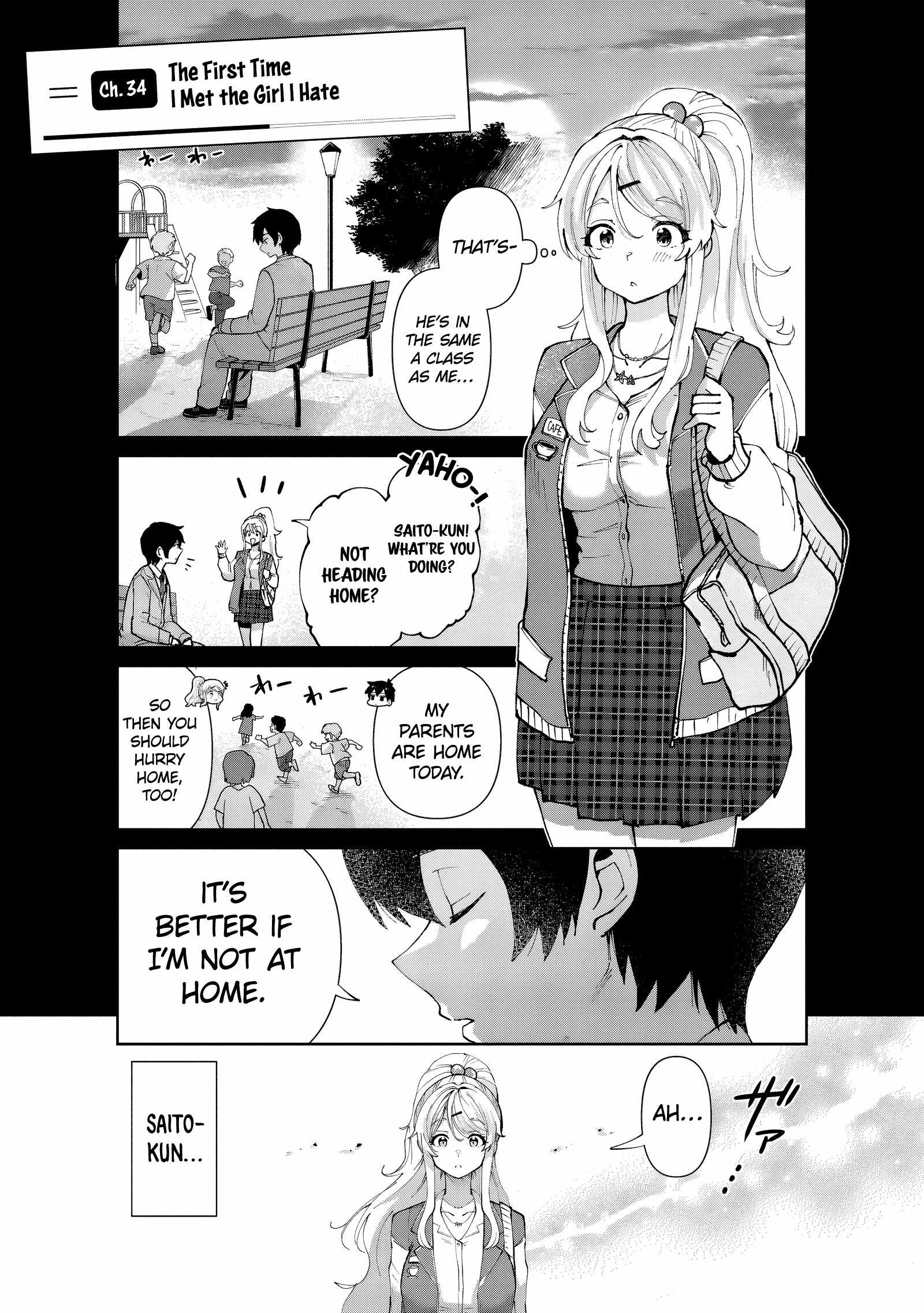 Class no Daikirai na Joshi to Kekkon Suru Koto ni Natta Chapter 34.1 page 2
