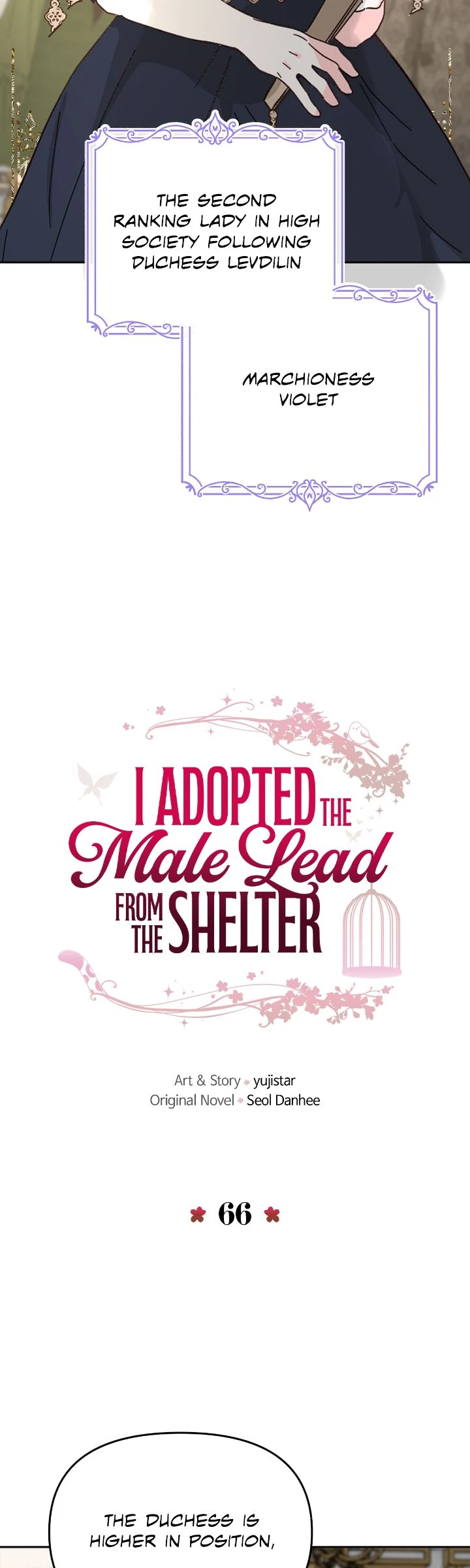 I Adopted a Male Lead From a Prison Shelter Chapter 66 page 10