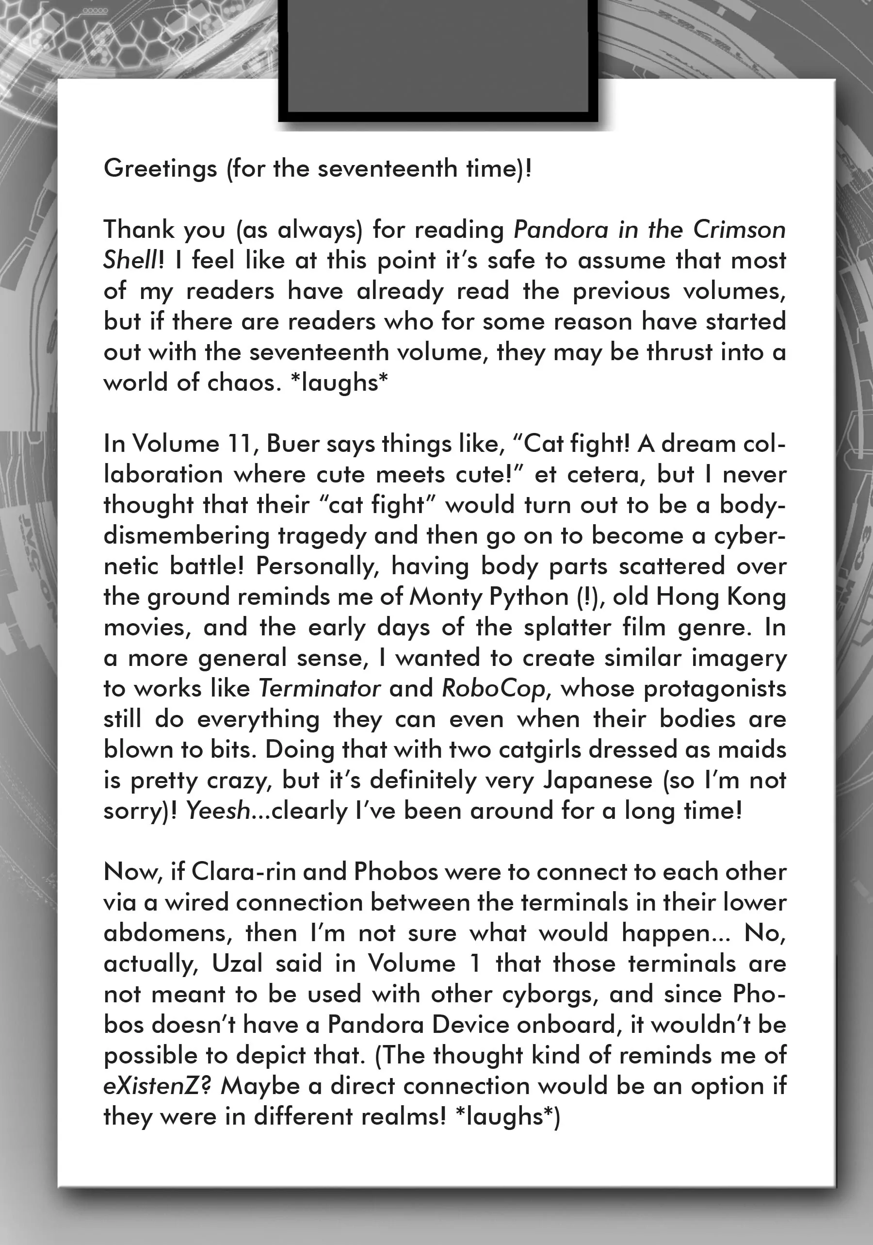 Pandora in the Crimson Shell - Ghost Urn Chapter 64.5 page 5