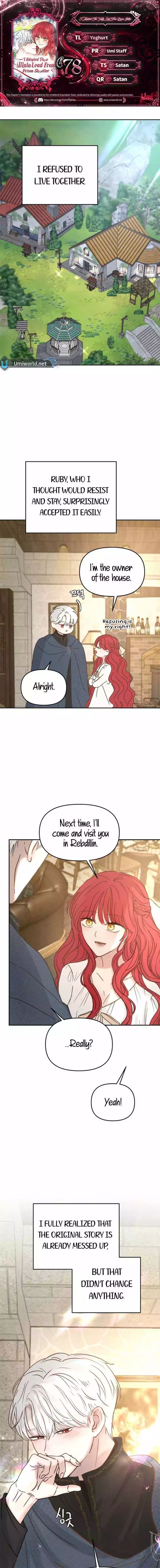 I Adopted a Male Lead From a Prison Shelter Chapter 78 page 1