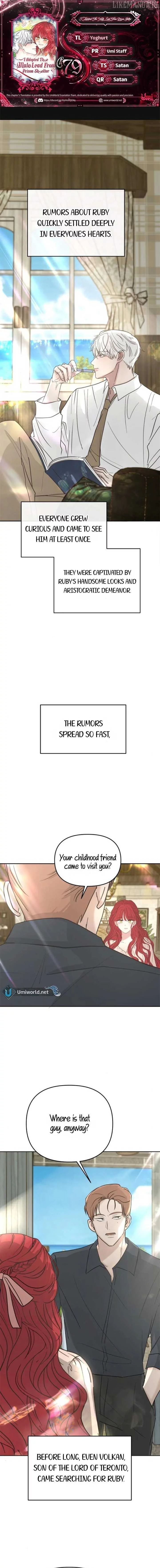 I Adopted a Male Lead From a Prison Shelter Chapter 79 page 1