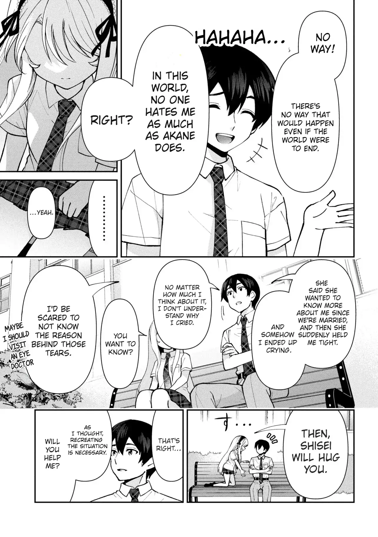 Class no Daikirai na Joshi to Kekkon Suru Koto ni Natta Chapter 42.1 page 12